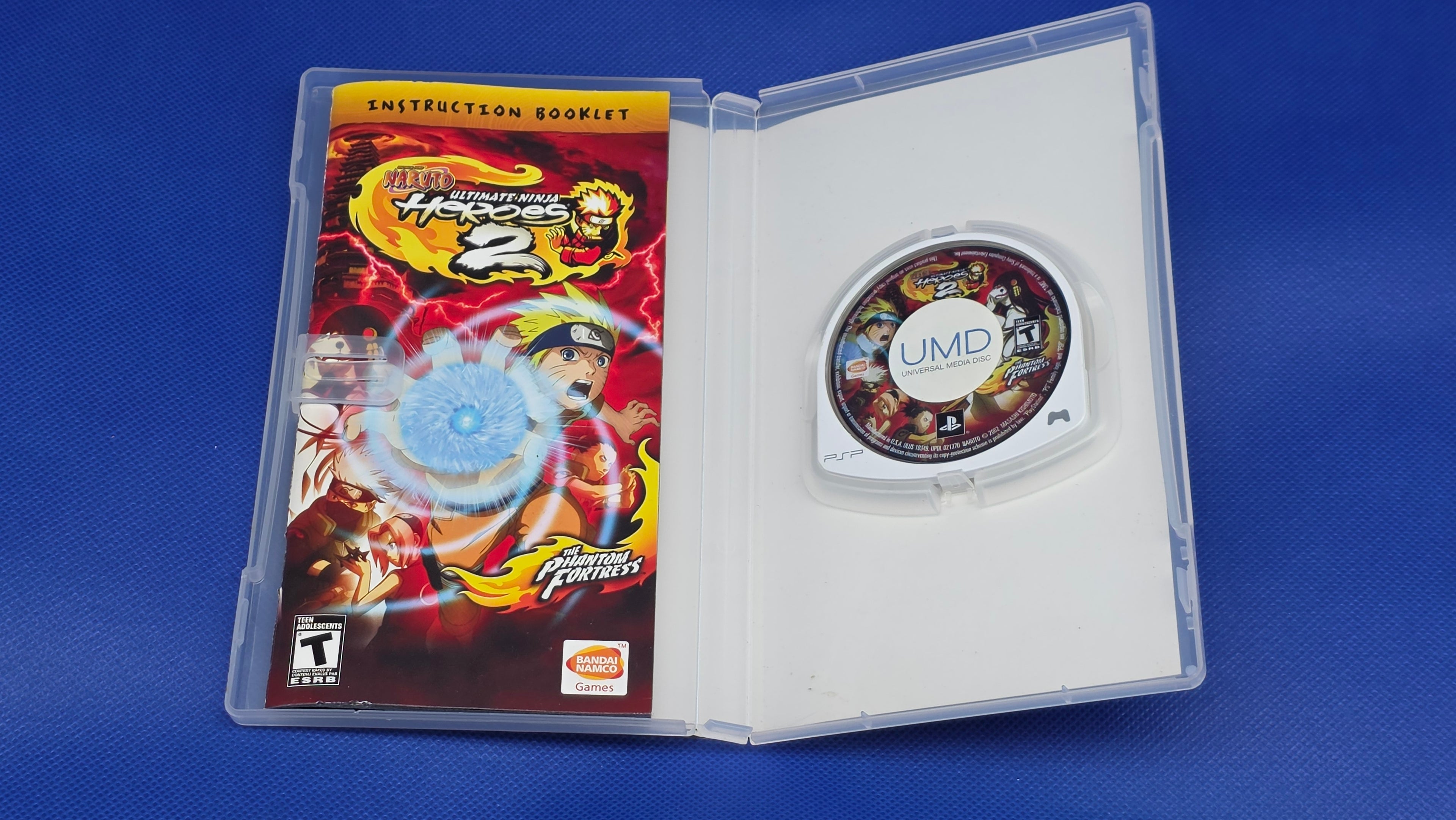 PSP -  Naruto Ultimate Ninja Heroes 2 The Phantom Fortress -  #458