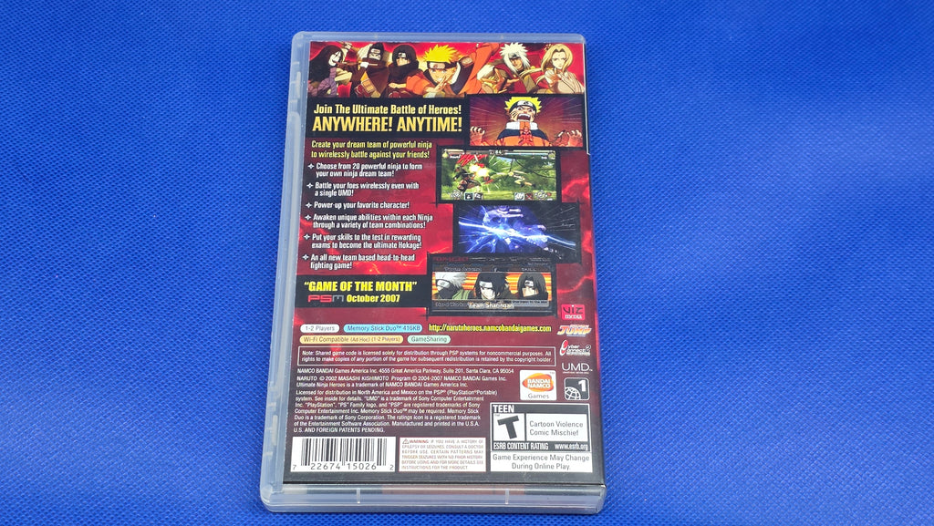 PSP - Naruto Ultimate Ninja Heroes  -  #459