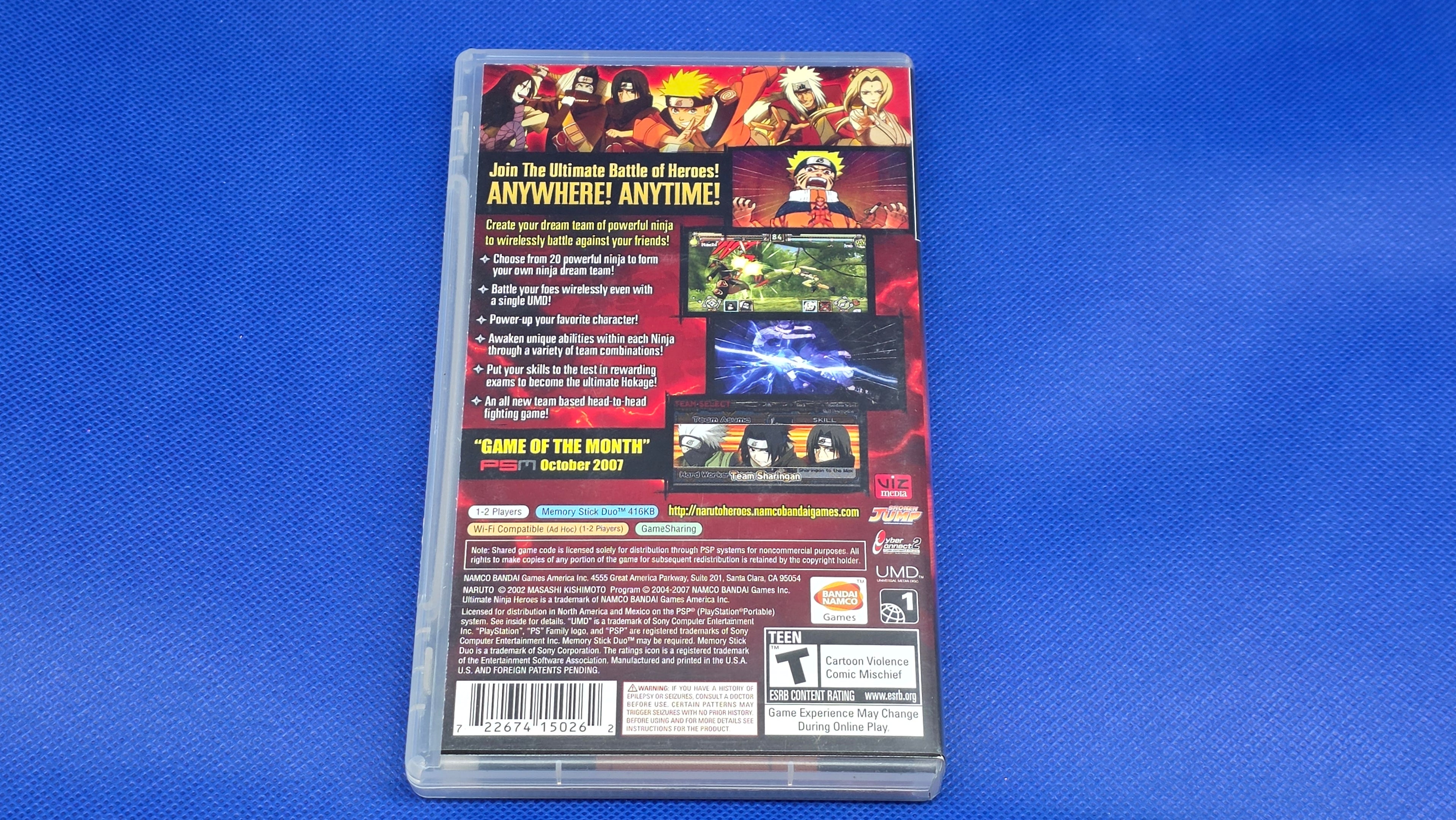 PSP - Naruto Ultimate Ninja Heroes  -  #459