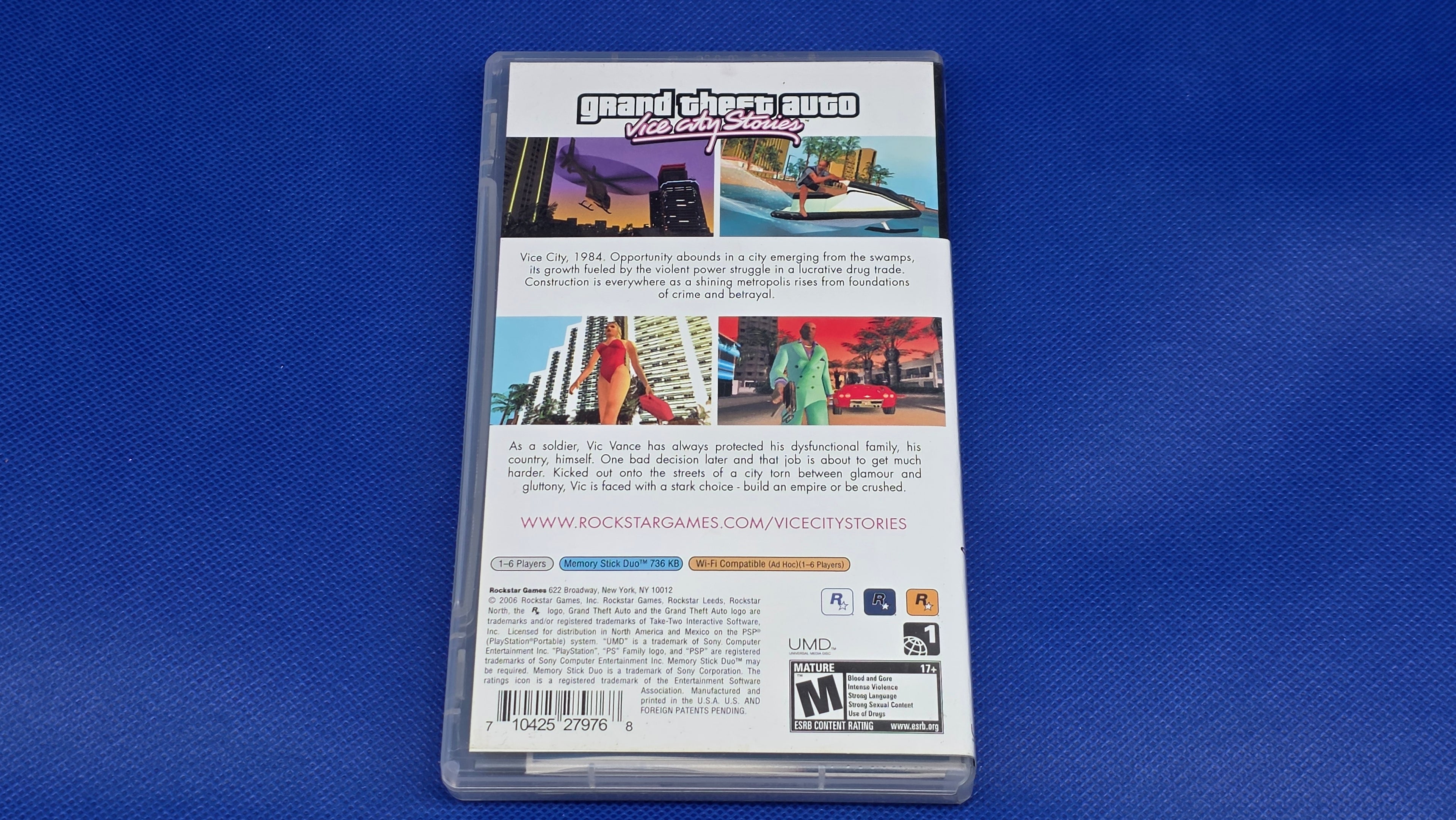 PSP - Grand Theft Auto Vice City Stories -  #460