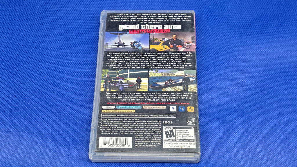 PSP - Grand Theft Auto Liberty City Stories -  #462