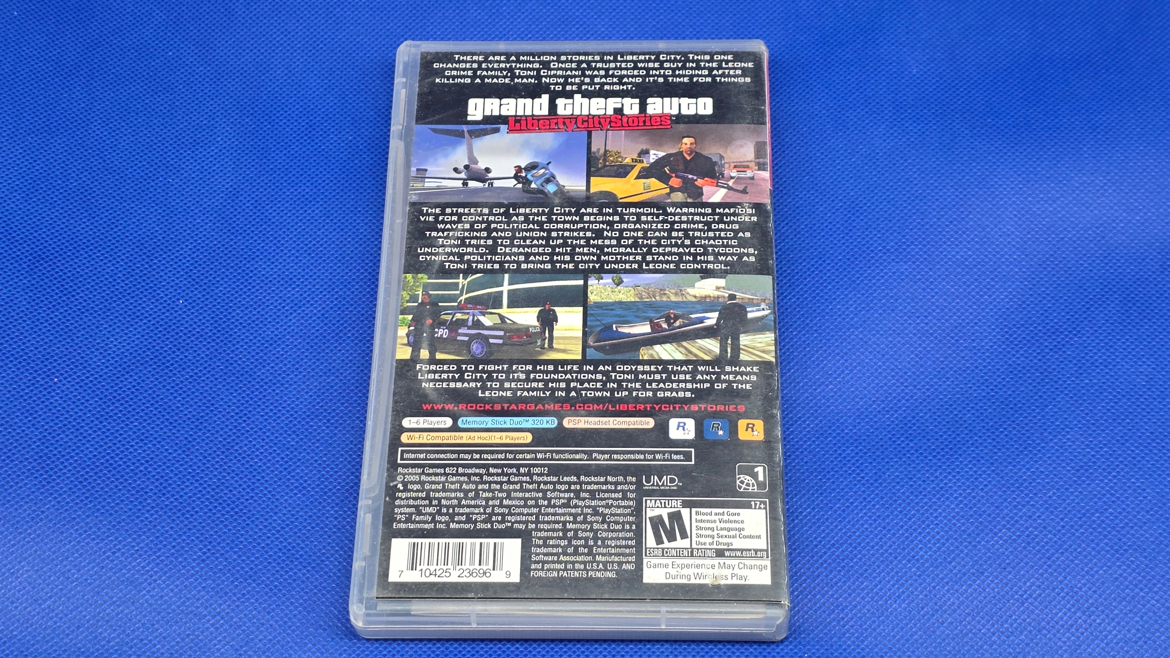 PSP - Grand Theft Auto Liberty City Stories -  #462