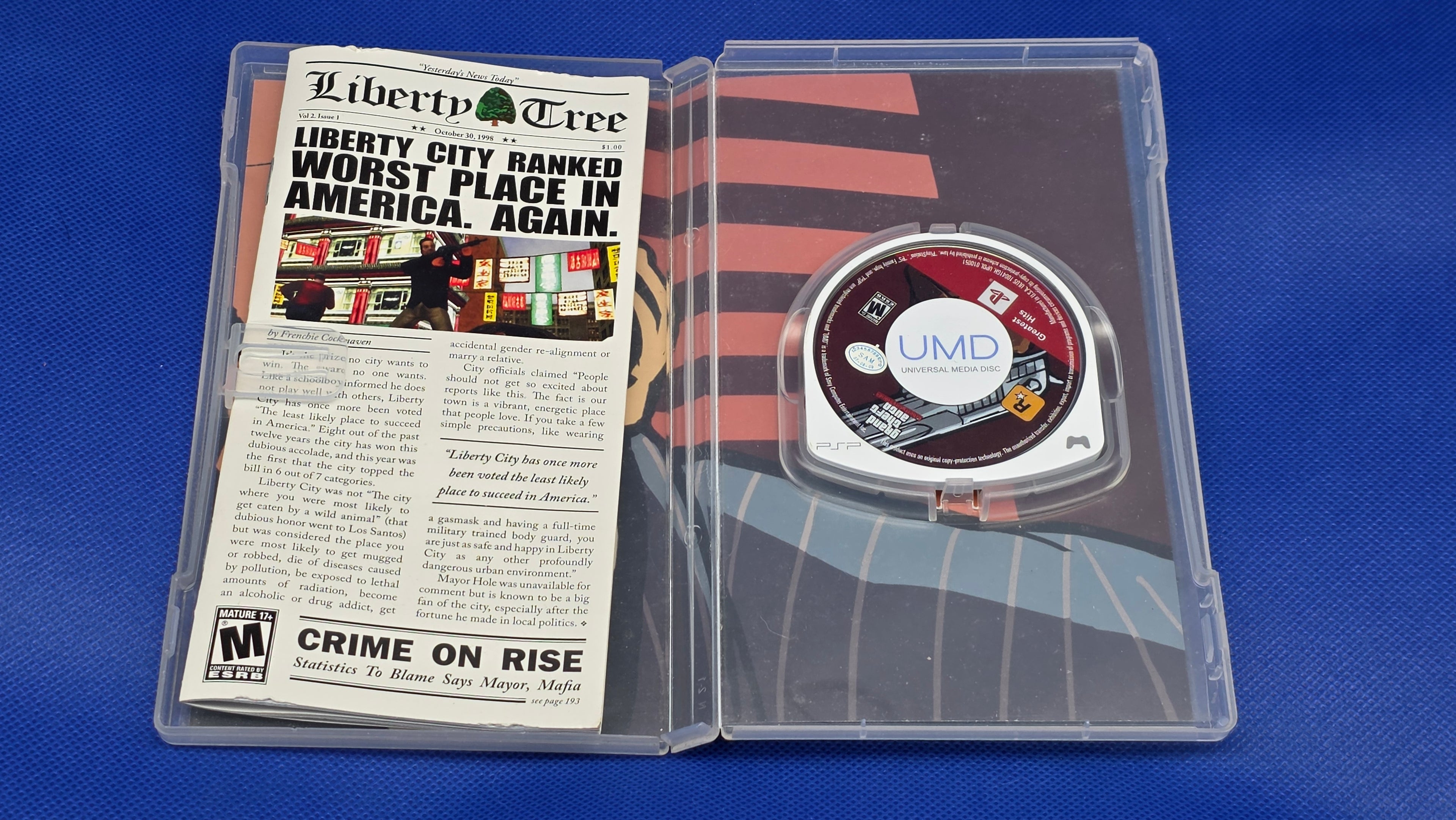 PSP - Grand Theft Auto Liberty City Stories -  #462