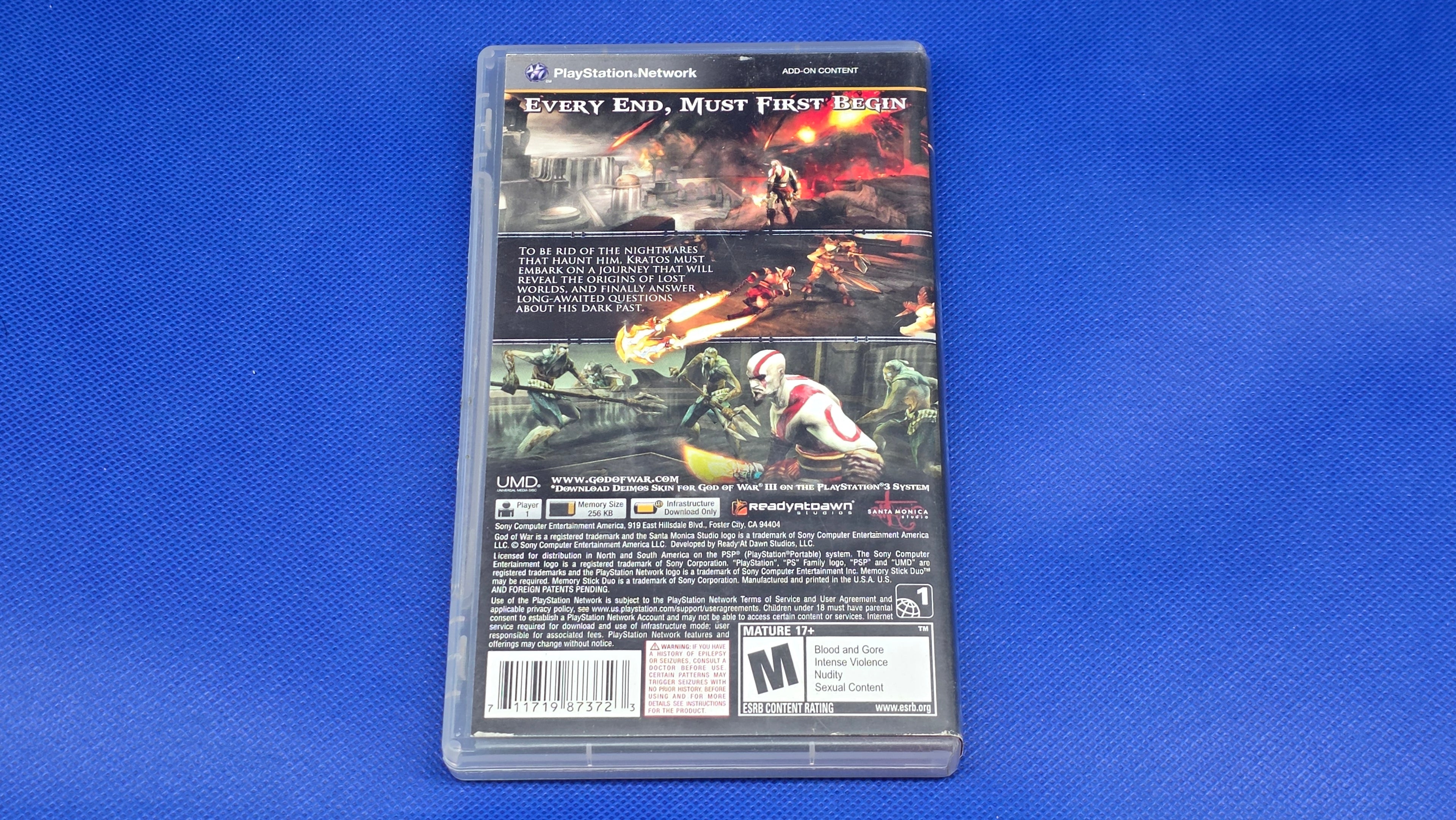 PSP - God of War: Ghost of Sparta -  #463