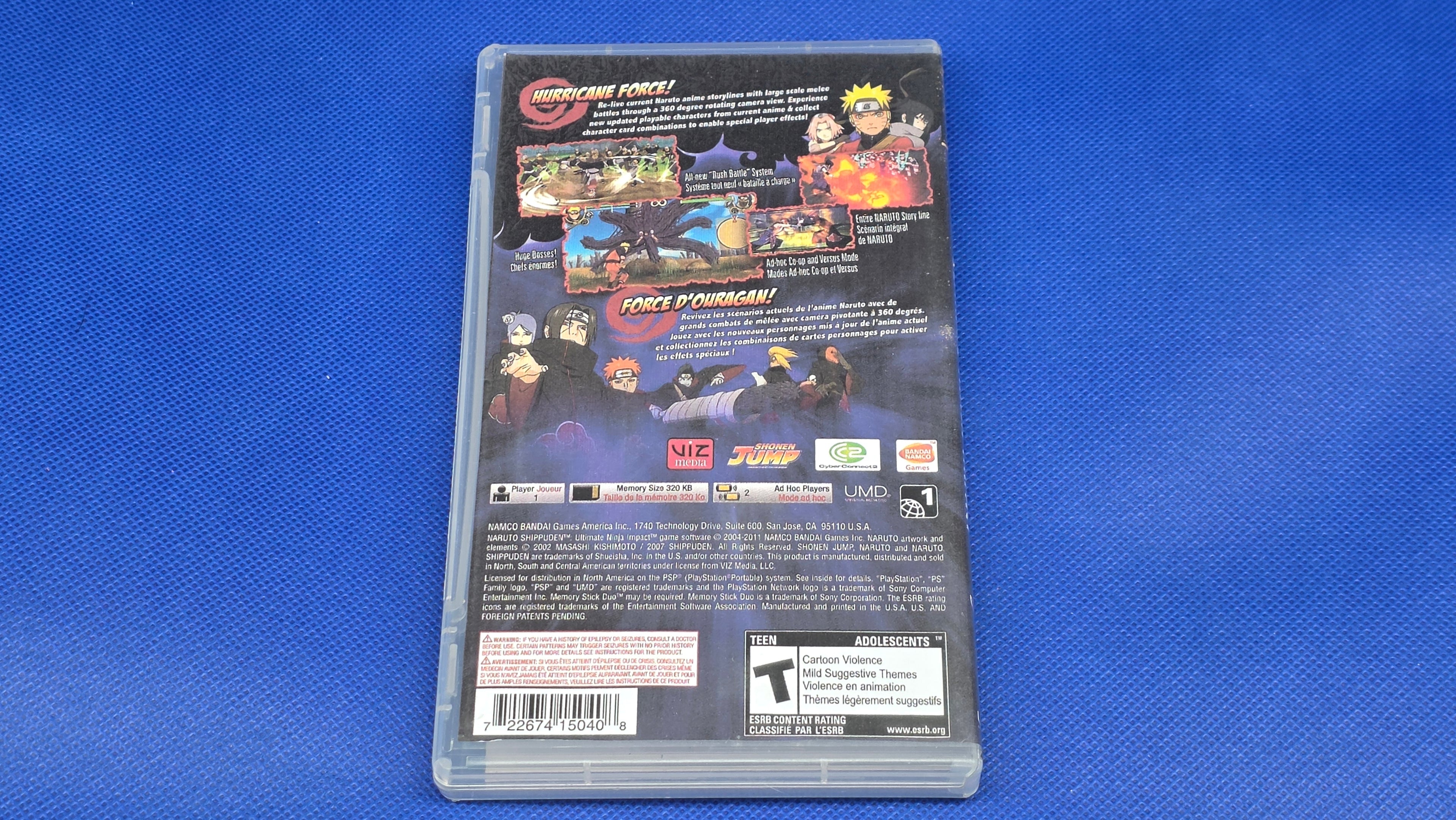 PSP - Naruto Shippuden:  Ultimate Ninja Impact -  #464