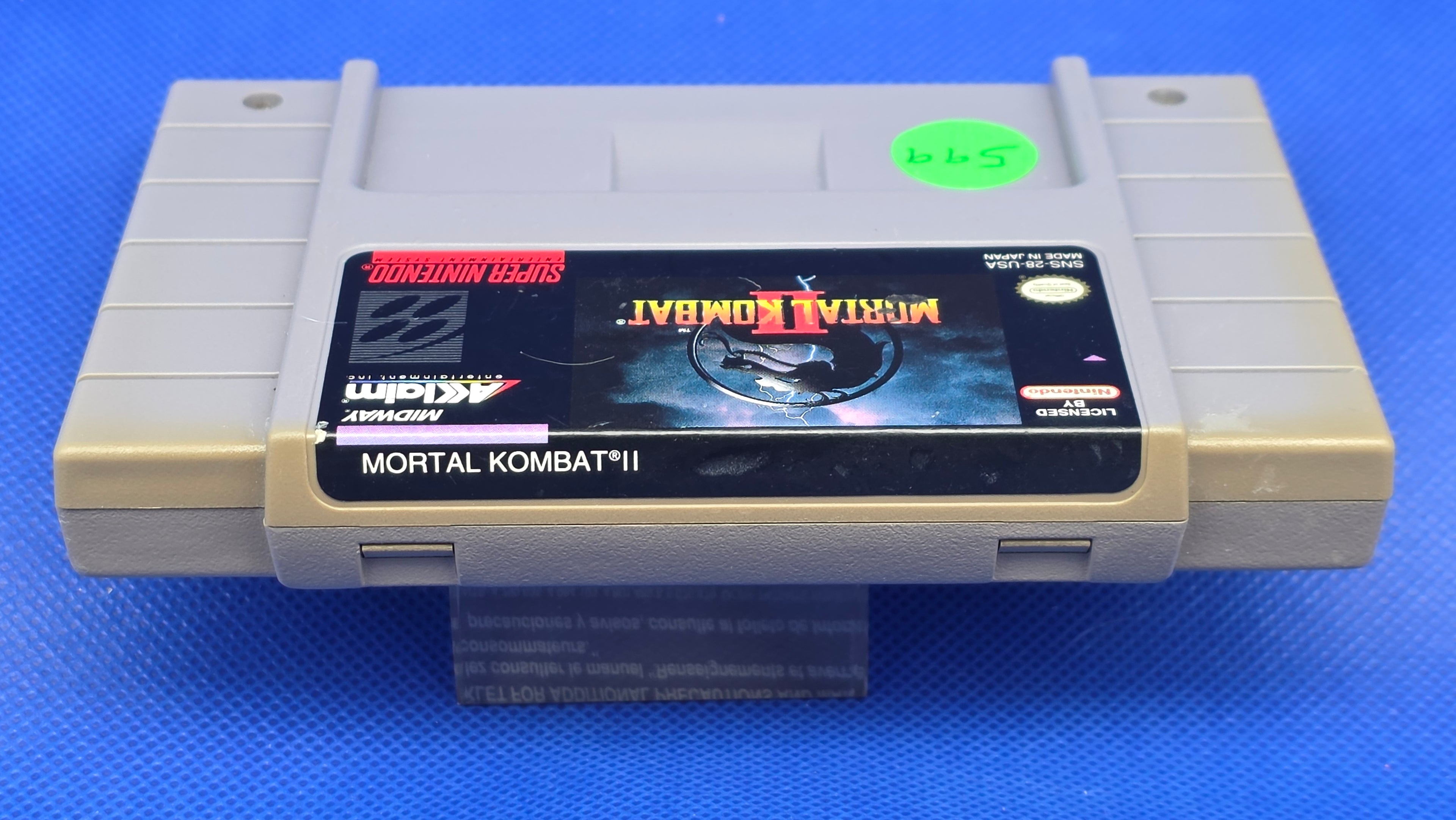 Snes - Mortal Kombat II -  #599