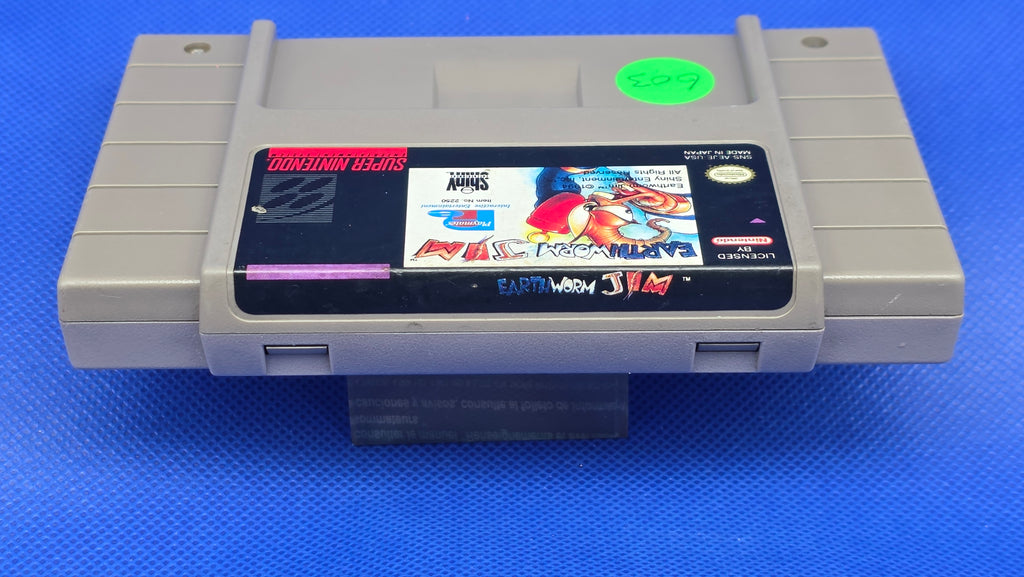 Snes - Earthworm Jim  -  #603