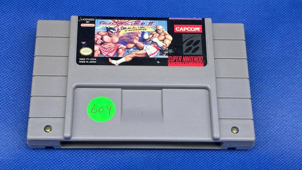 Snes - Street Fighter II Turbo  -  #604