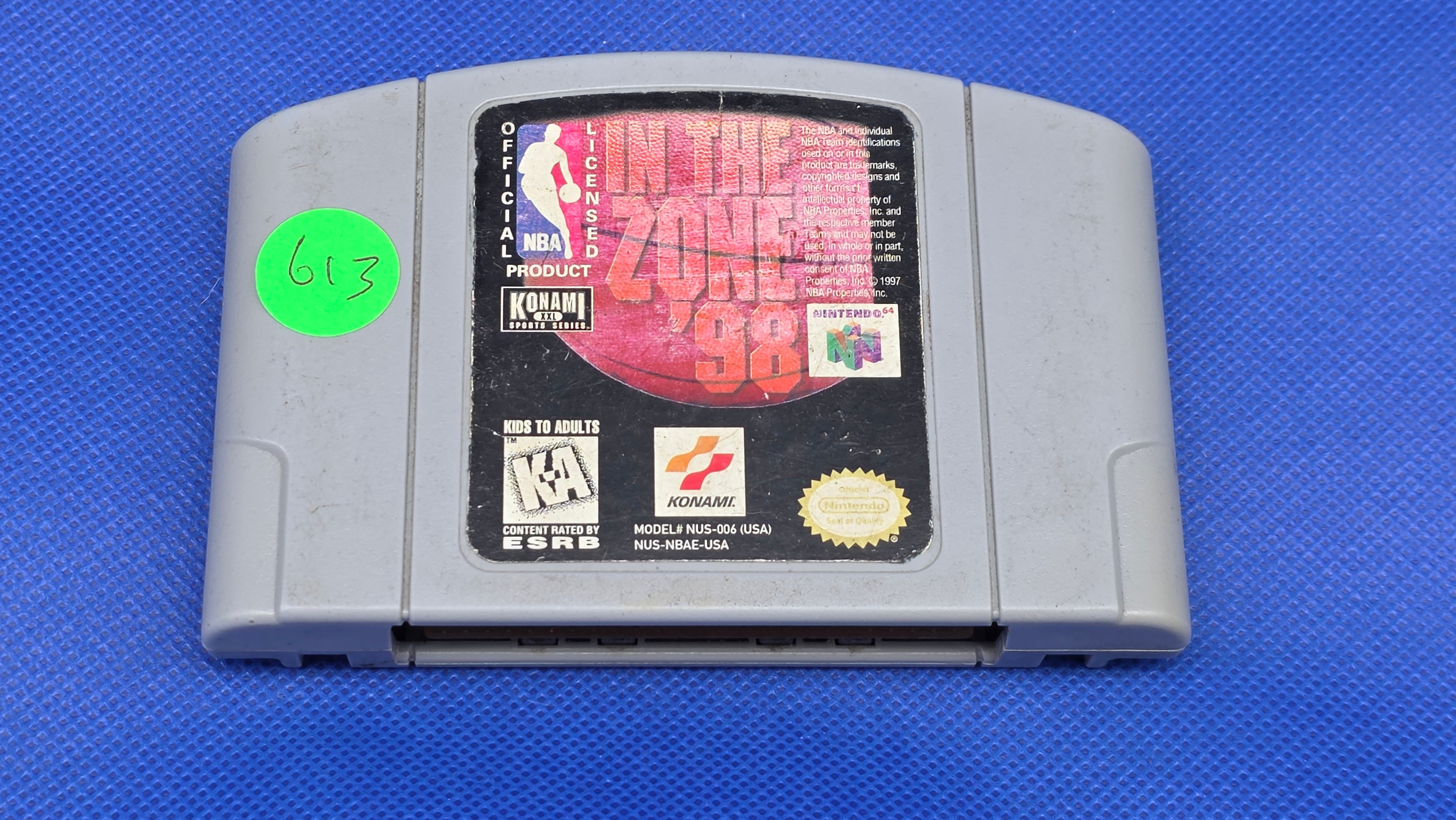 N64 - Nba In The Zone 98  -  #613