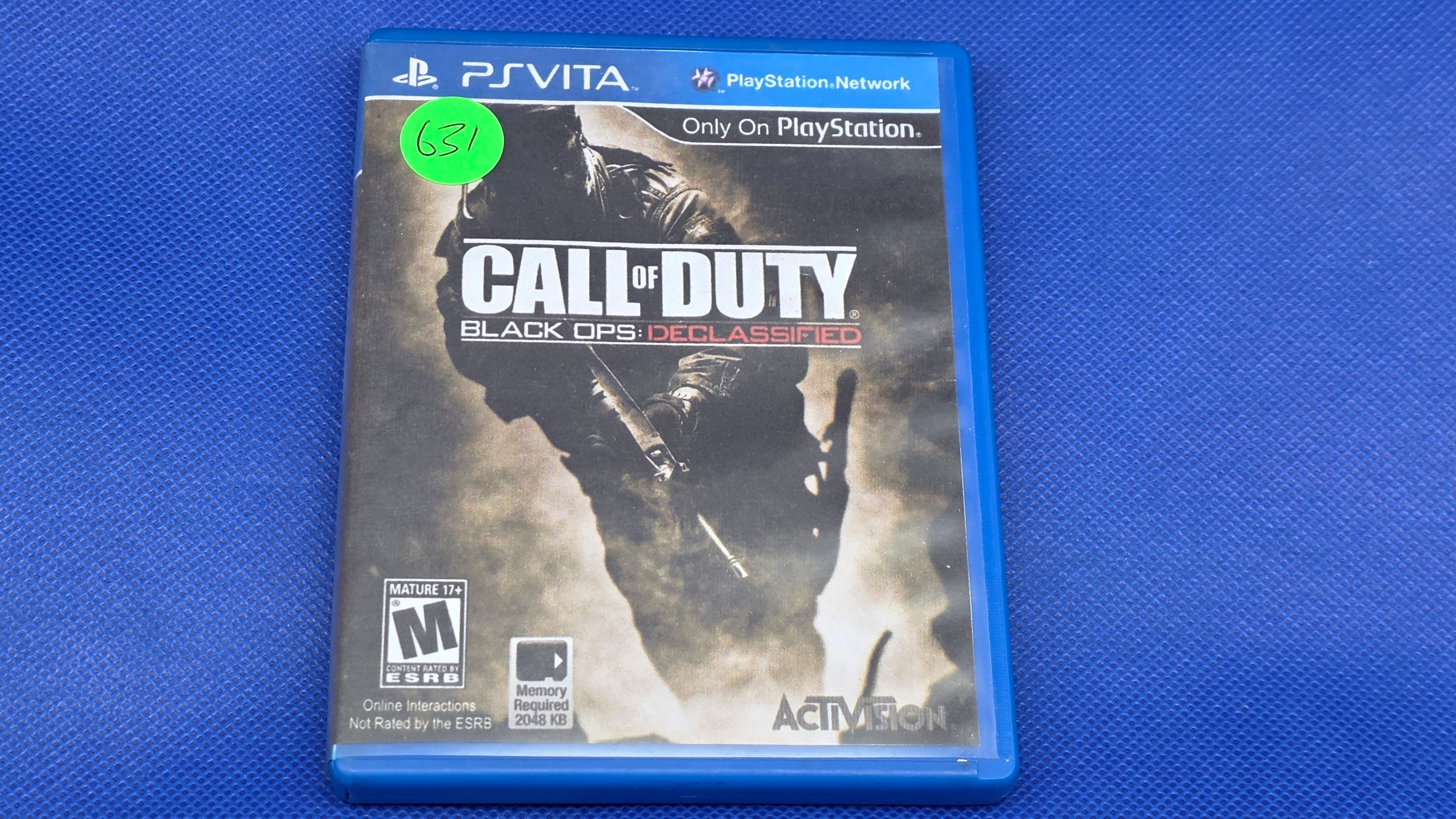 Ps Vita - Call of Duty Black Ops: Declassified  -  #631