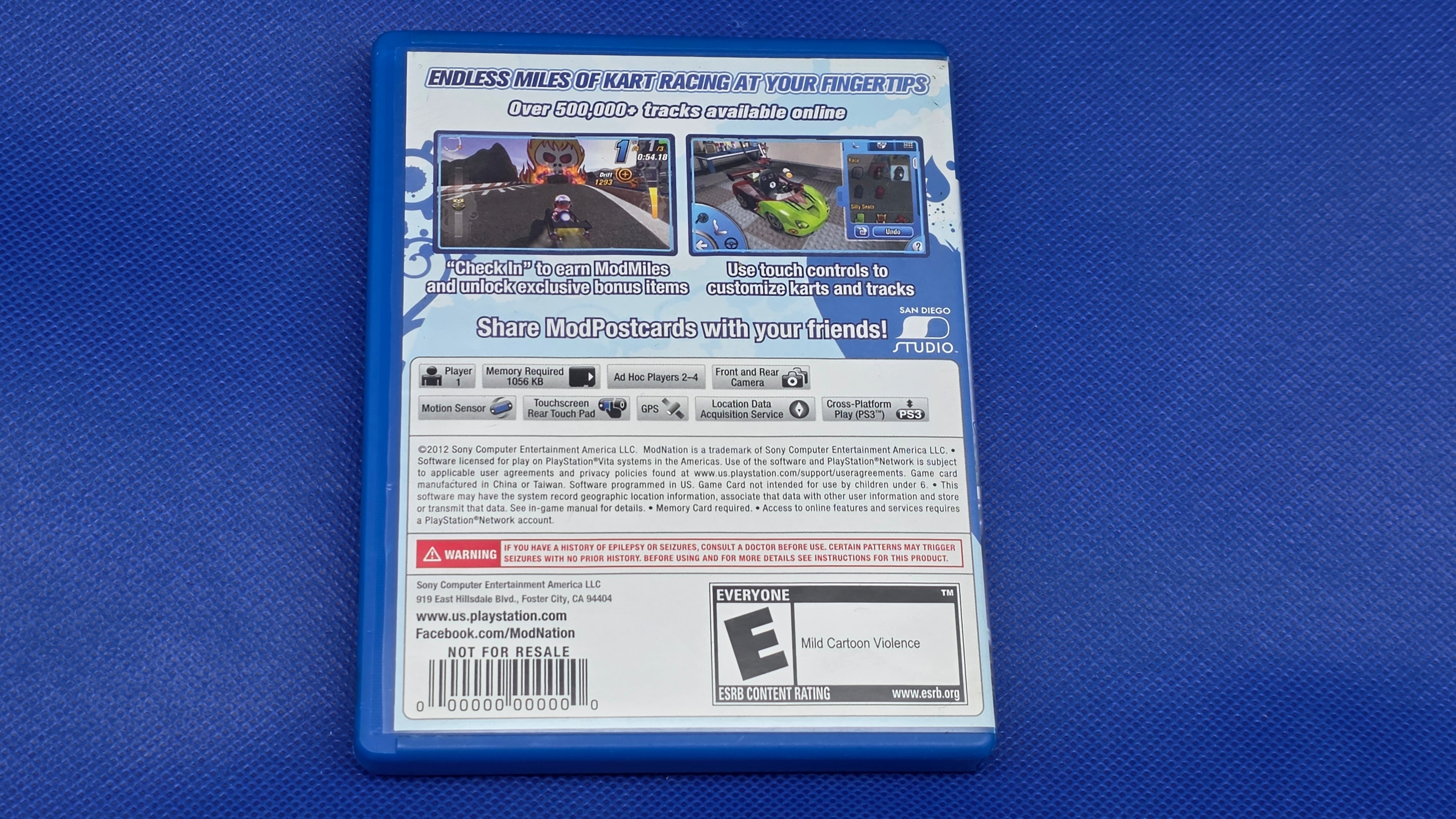 Ps Vita - ModNation Racers RoadTrip   -  #633