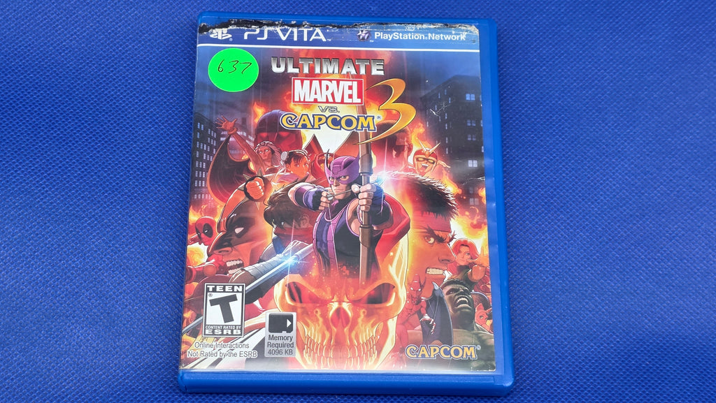 Ps Vita -  Ultimate Marvel vs Capcom 3  -  #637