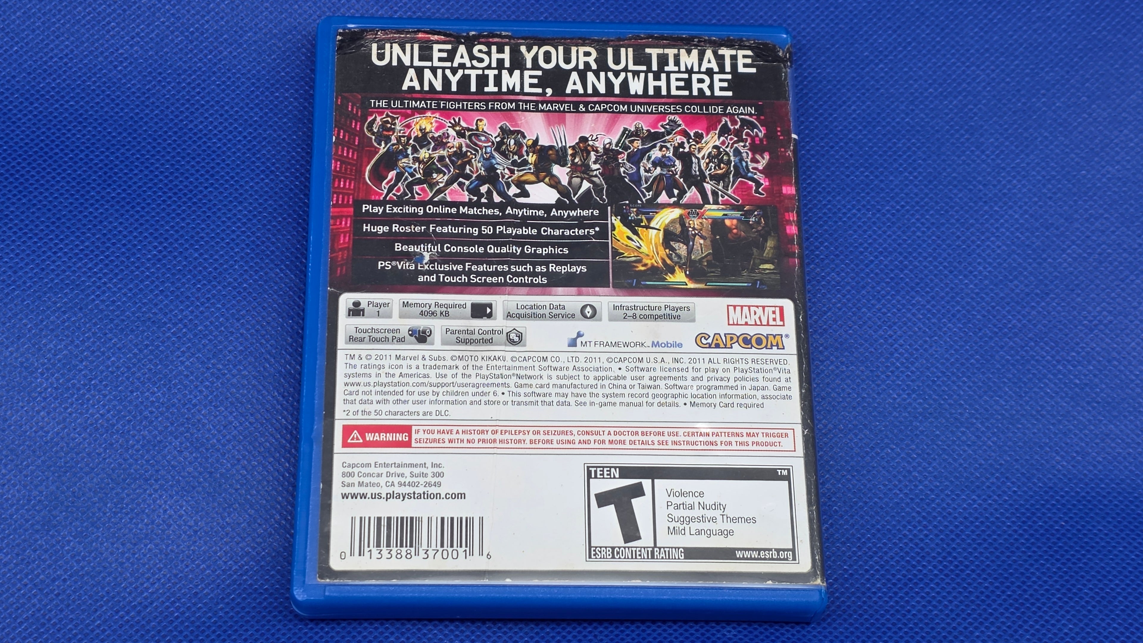 Ps Vita -  Ultimate Marvel vs Capcom 3  -  #637