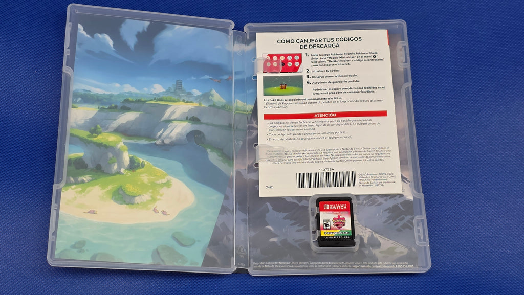 Switch -  Pokemon Shield + Pokemon Shield Expansion Pass  -  #621
