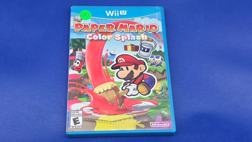 Wii U  -  Paper Mario: Color Splash  -  #684