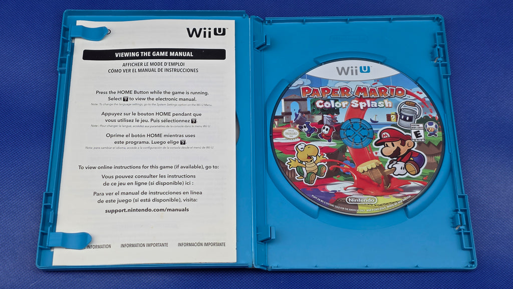 Wii U  -  Paper Mario: Color Splash  -  #684