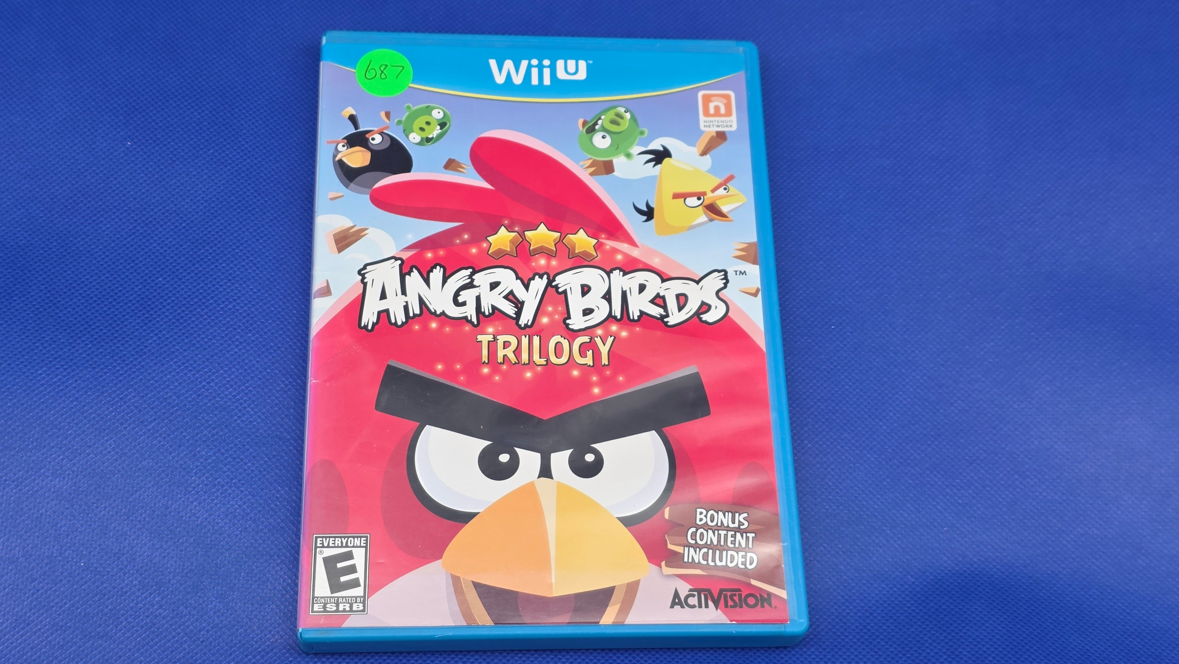 Wii U  -  Angry Birds Trilogy  -  #687
