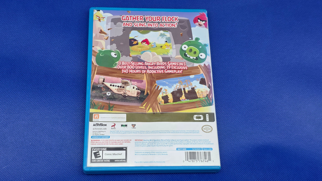 Wii U  -  Angry Birds Trilogy  -  #687