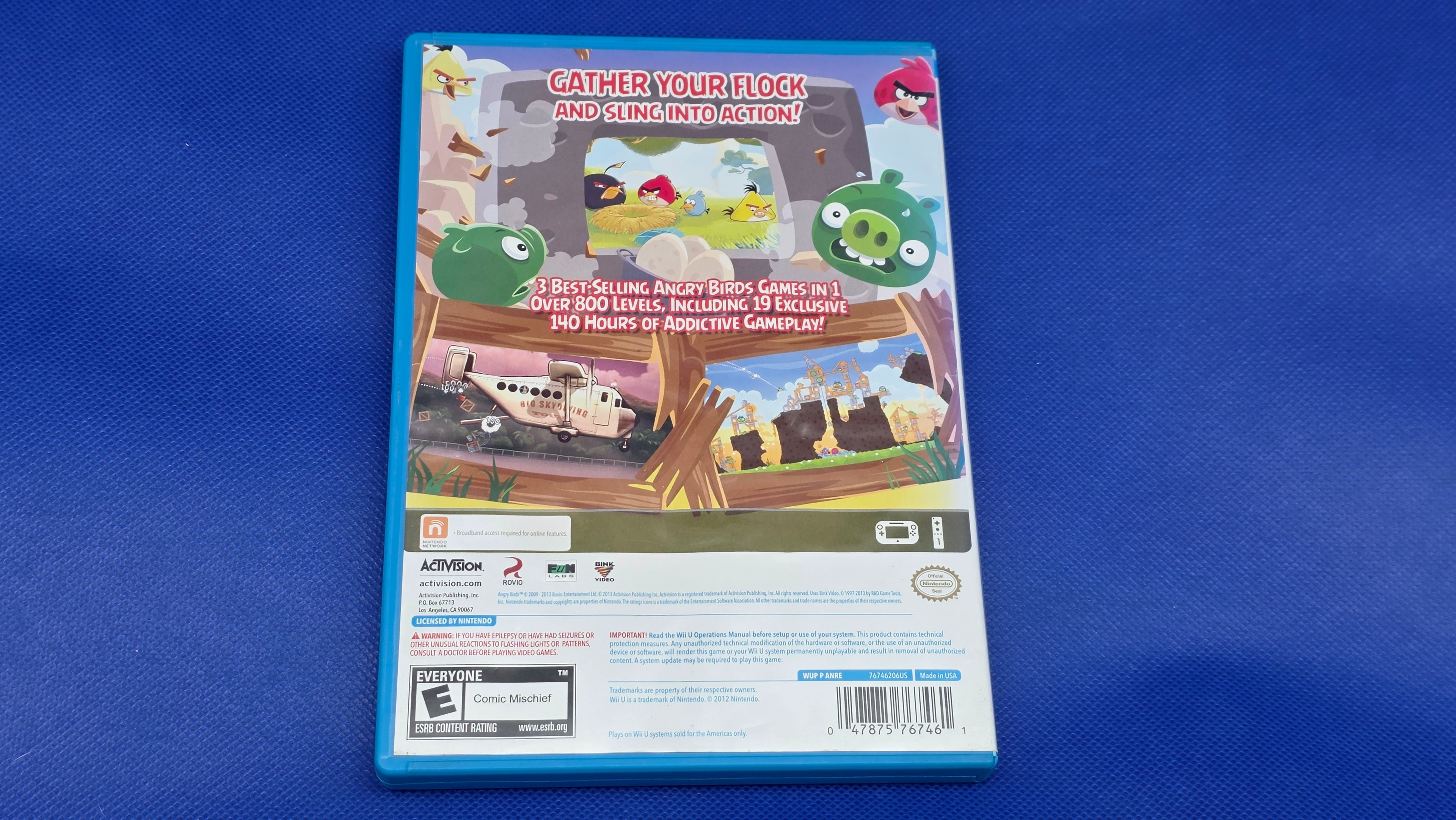 Wii U  -  Angry Birds Trilogy  -  #687