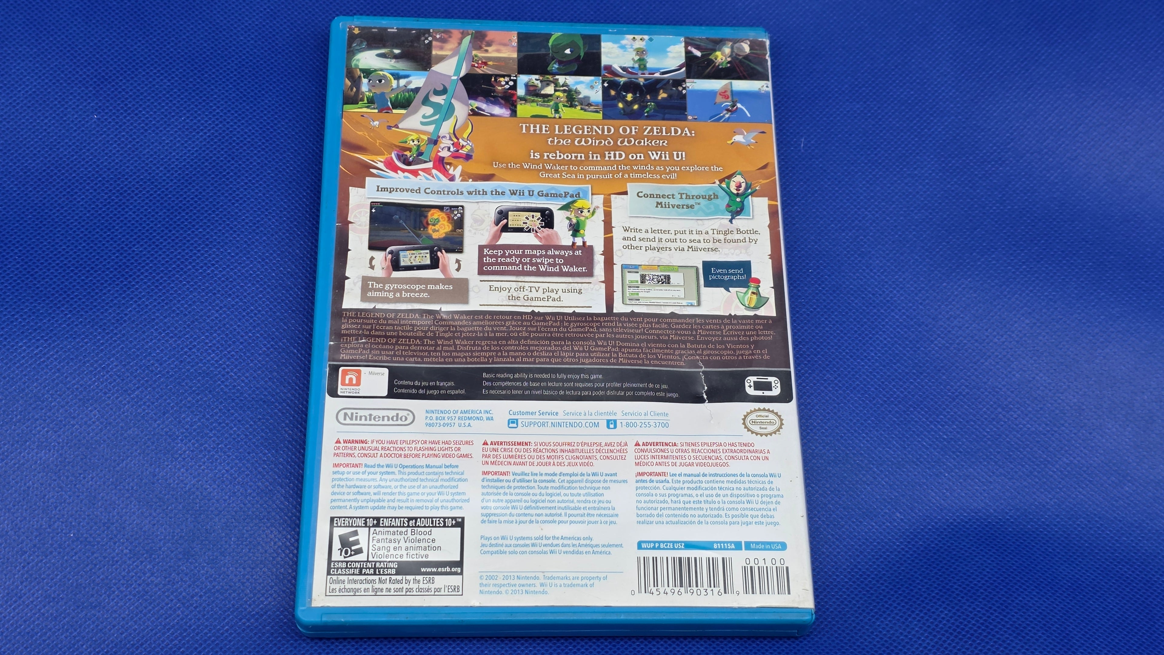 Wii U  -  The Legend of Zelda: The WindWaker HD  -  #690