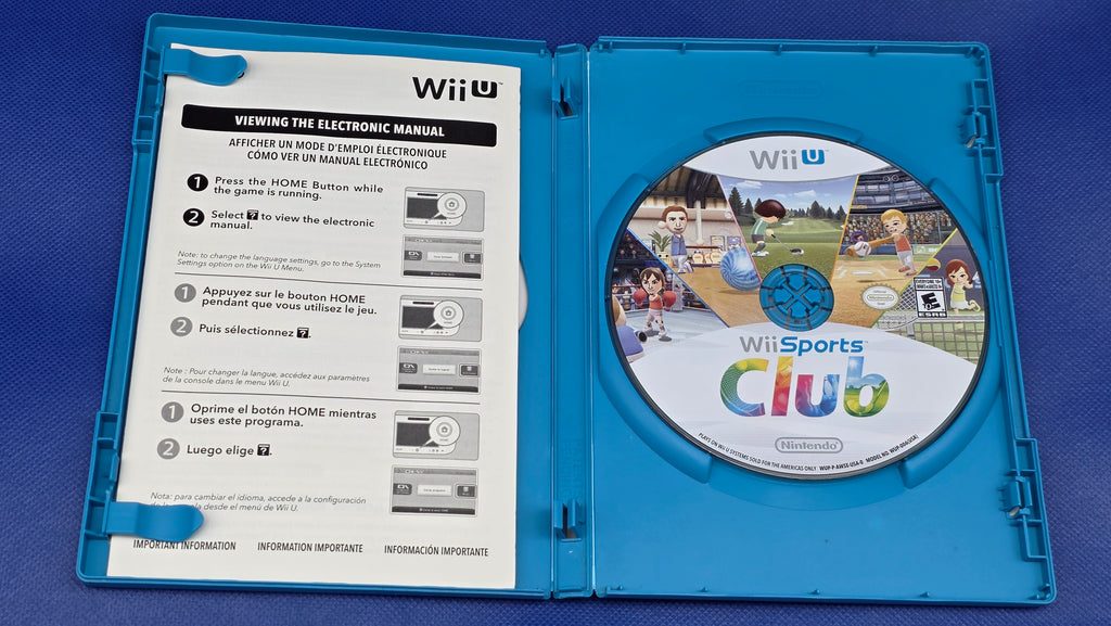 Wii U  -  Wii Sports Club   -  #702