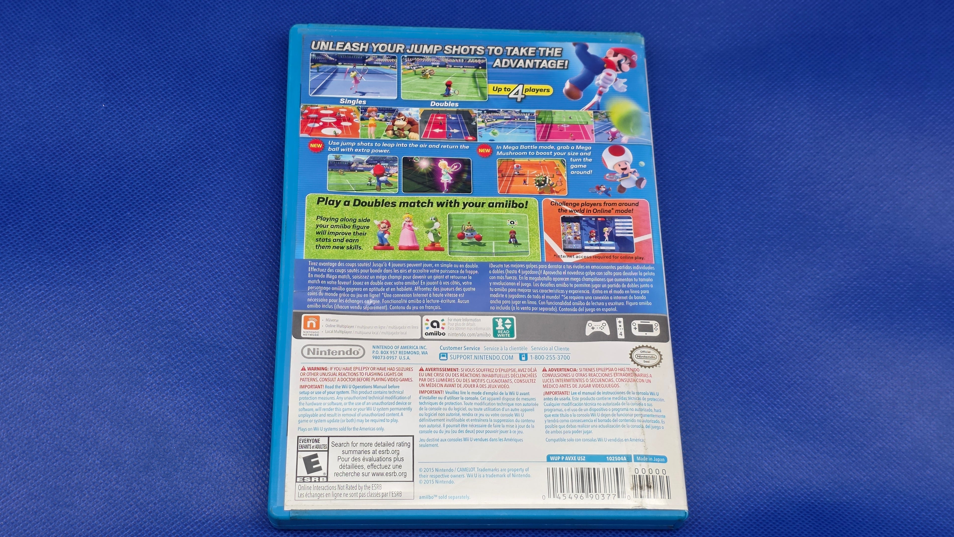 Wii U  -  Mario Tennis: Ultra Smash  -  #703