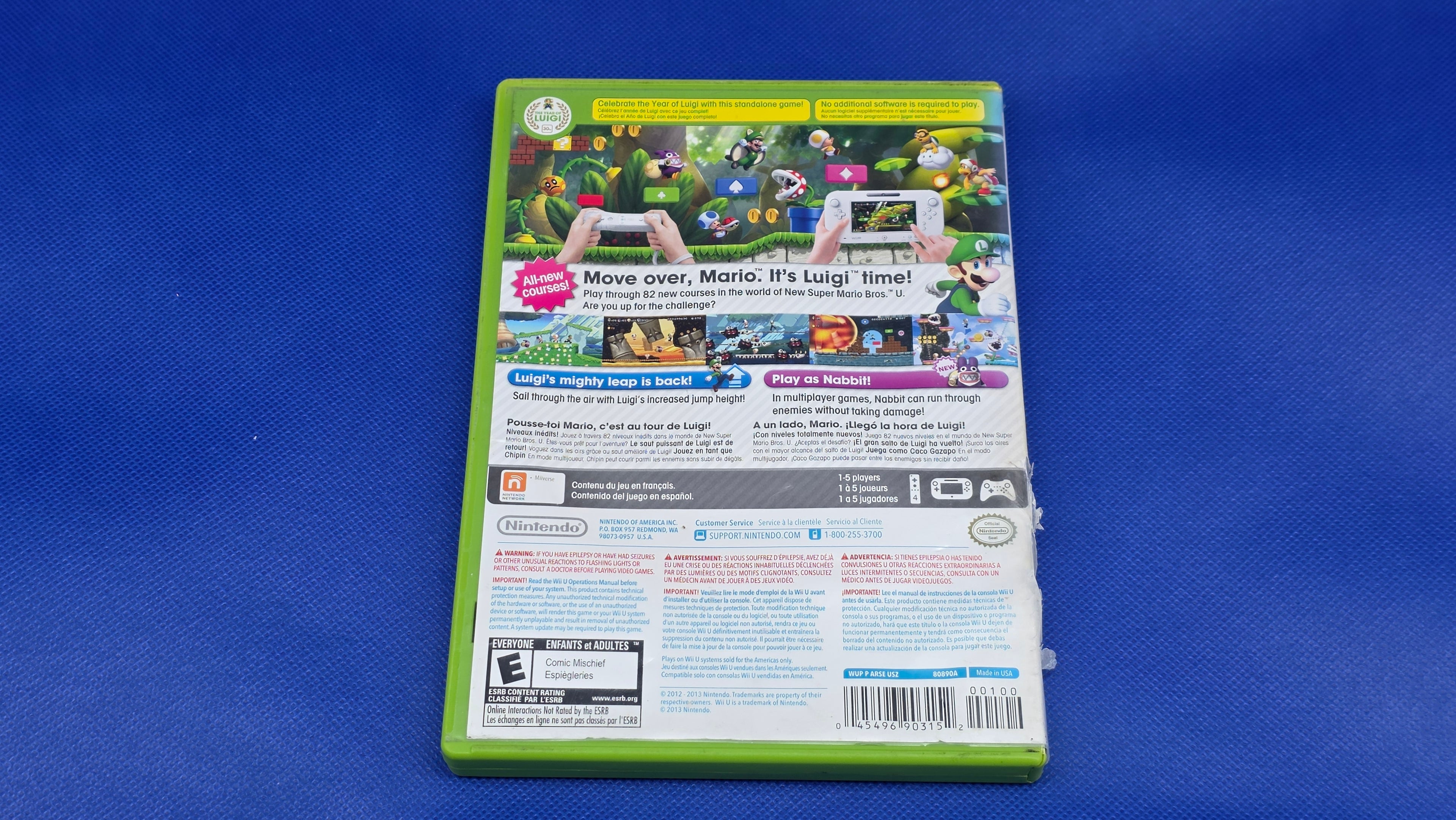 Wii U  - New Super Luigi U  -  #705