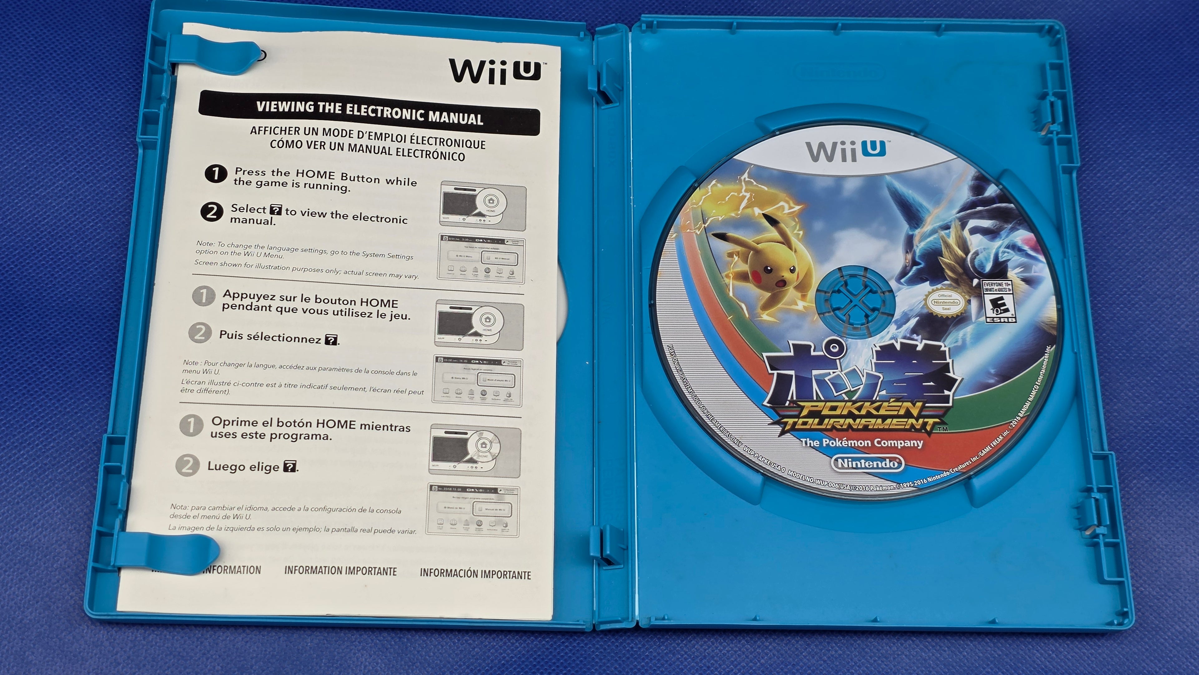 Wii U  - Pokken Tornament  -  #706