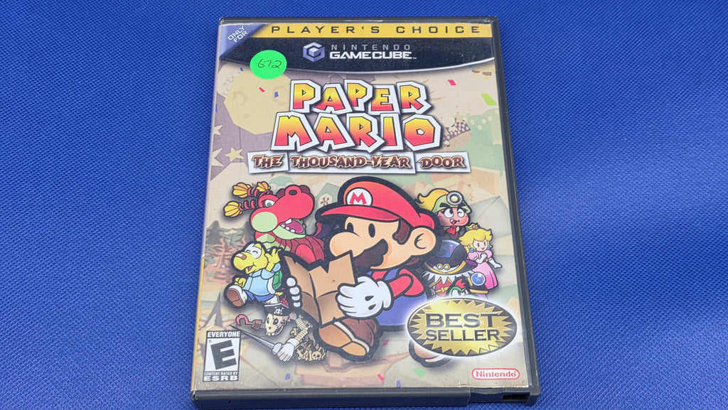 Gamecube  -  Paper Mario: The Thousand Year Door -  #672