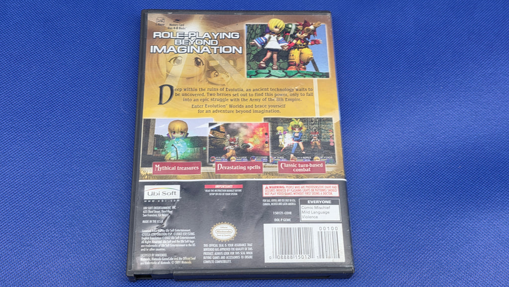 Gamecube  -  Evolution Worlds  -  #674