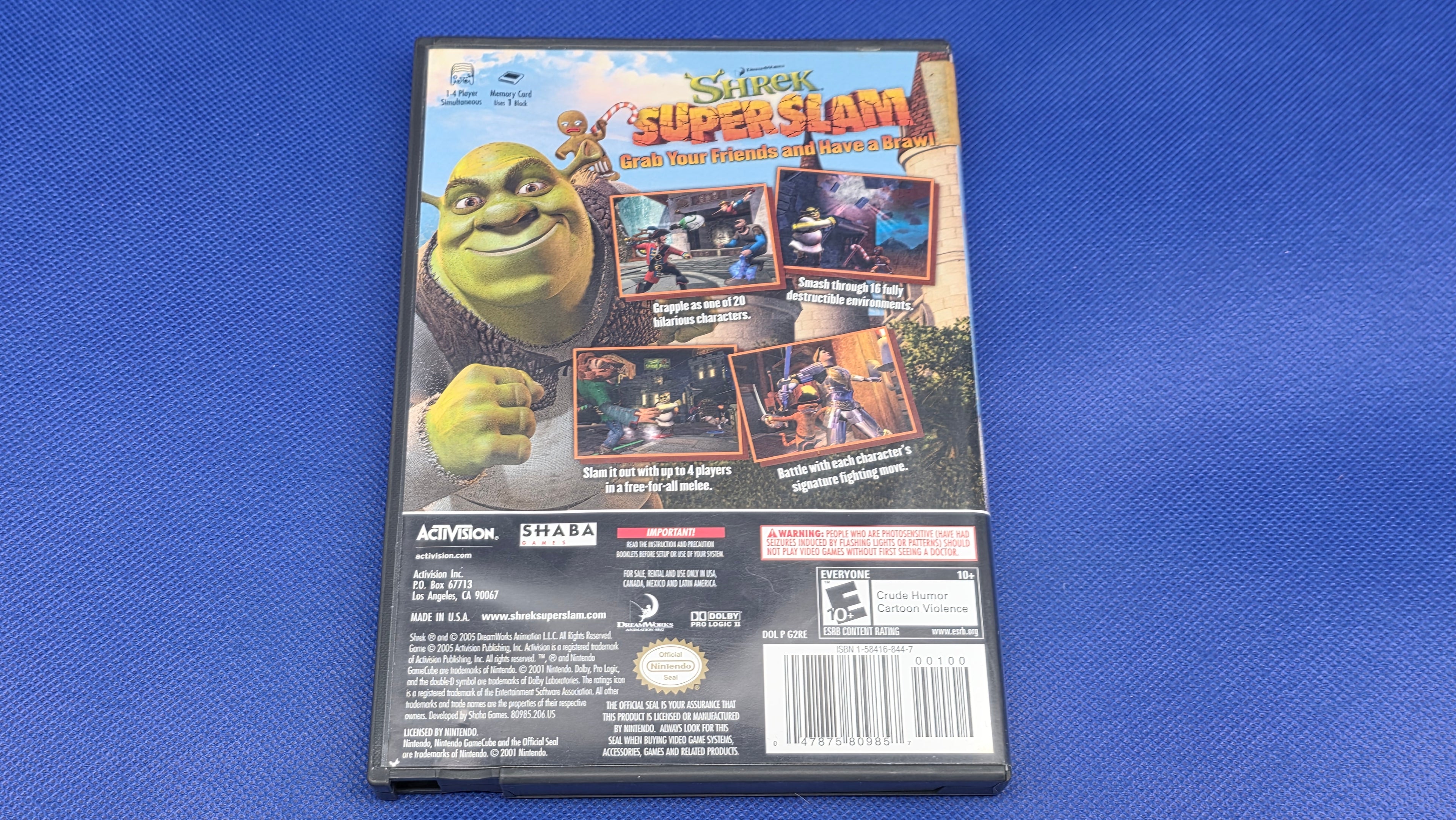 Gamecube  -  Shrek Super Slam  -  #675