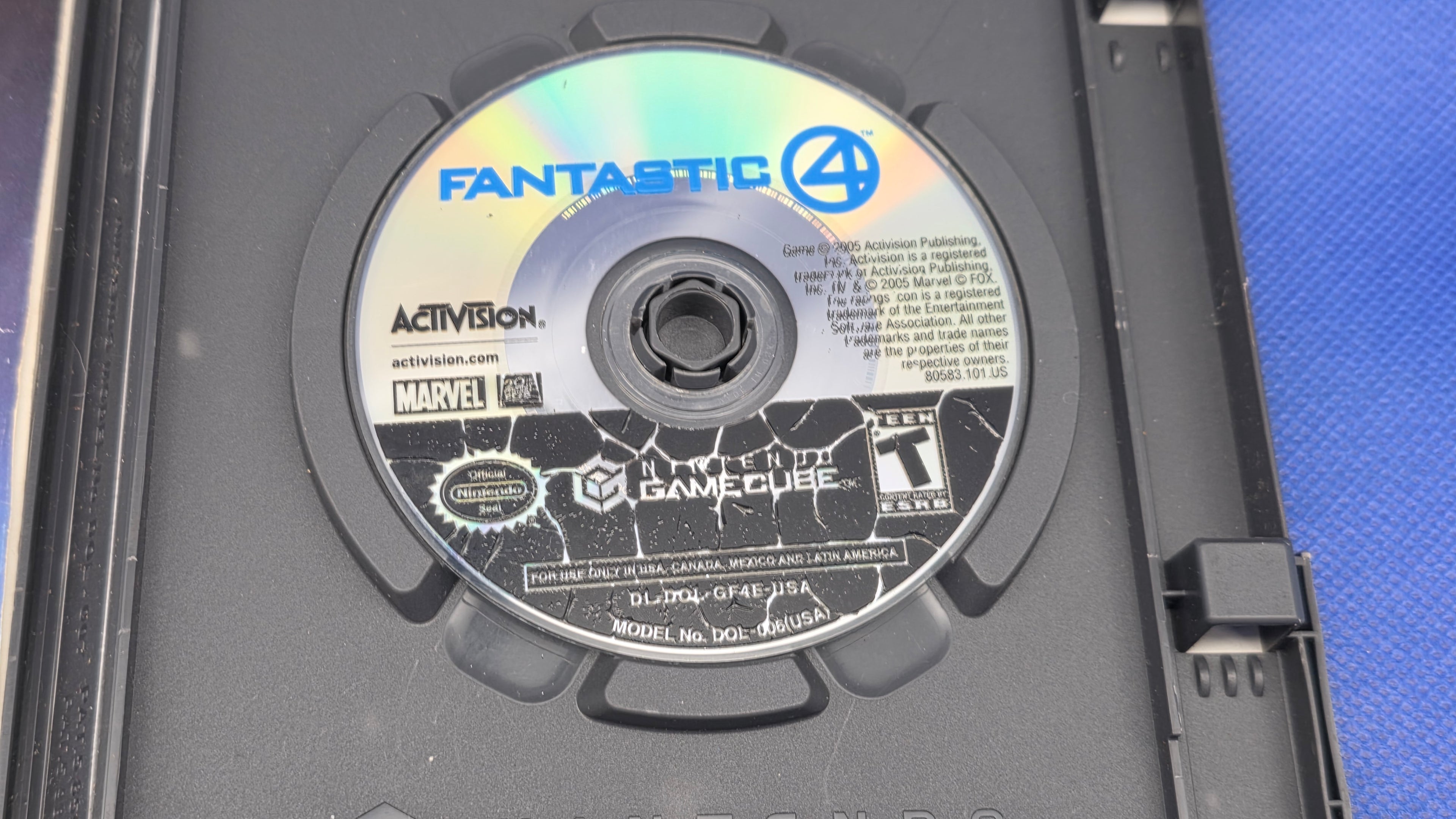 Gamecube  -  Fantastic Four  -  #659
