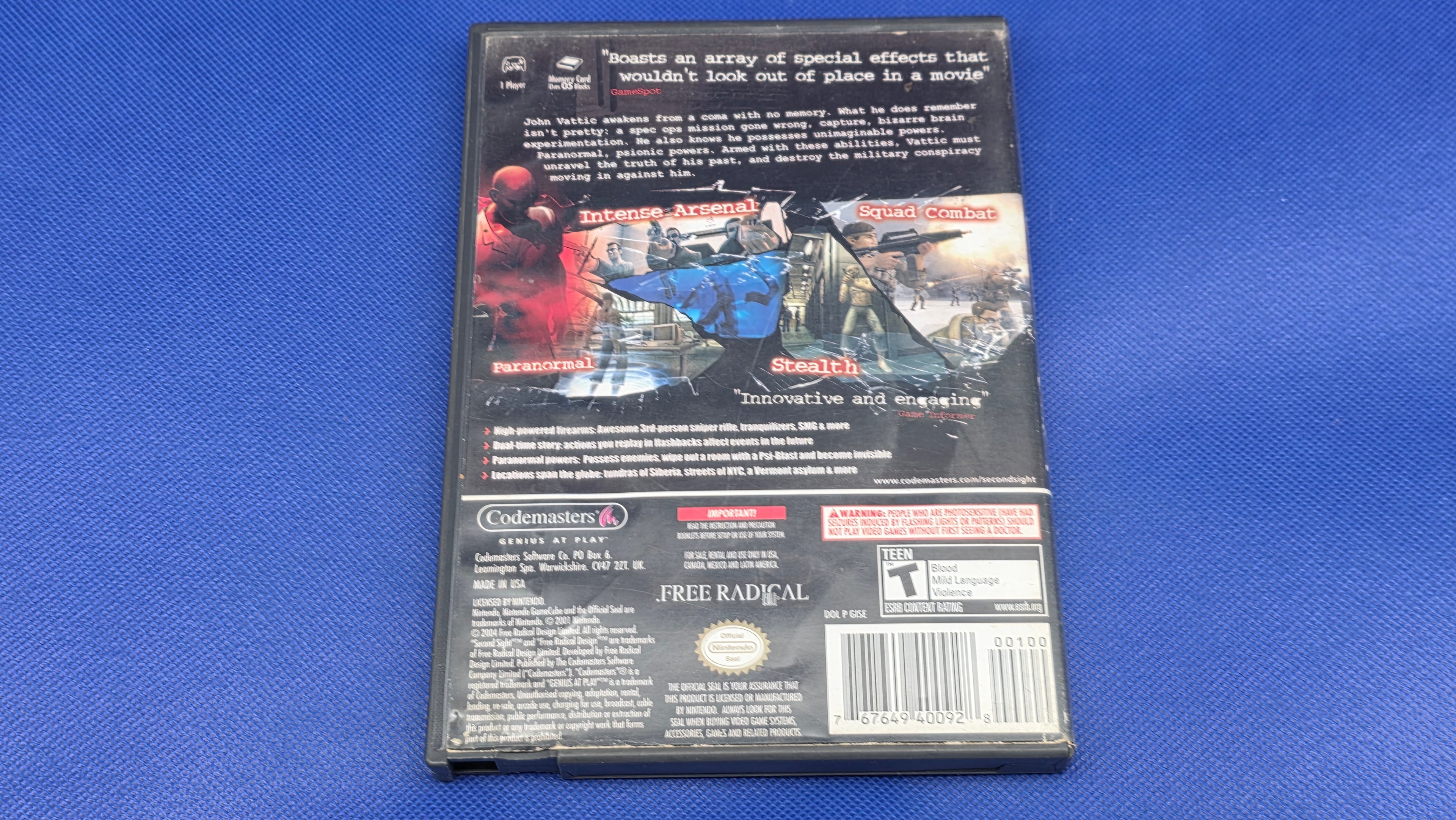 Gamecube  -  Second Sight  -  #660