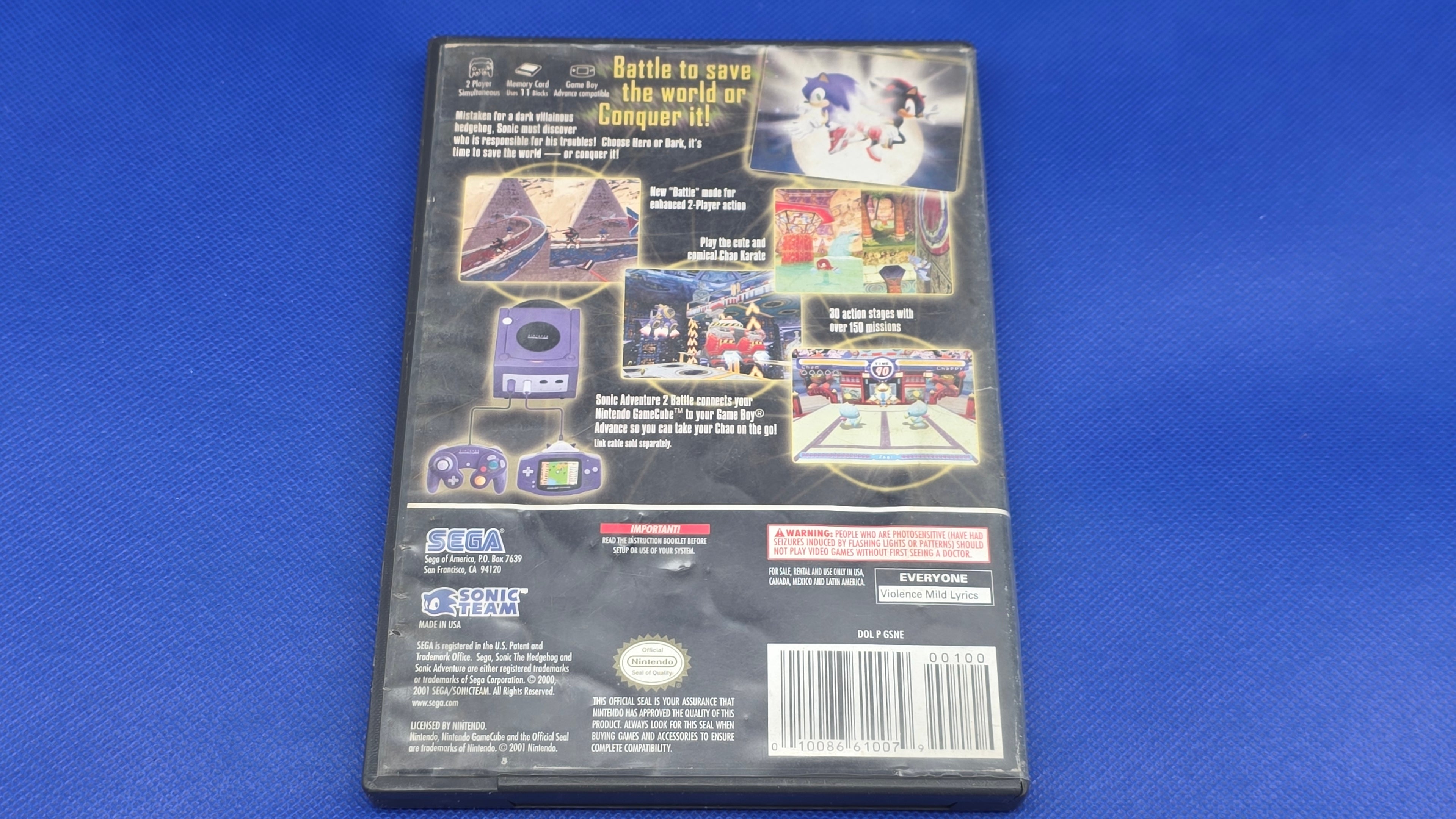 Gamecube  -  Sonic Adventure Battle 2  -  #651