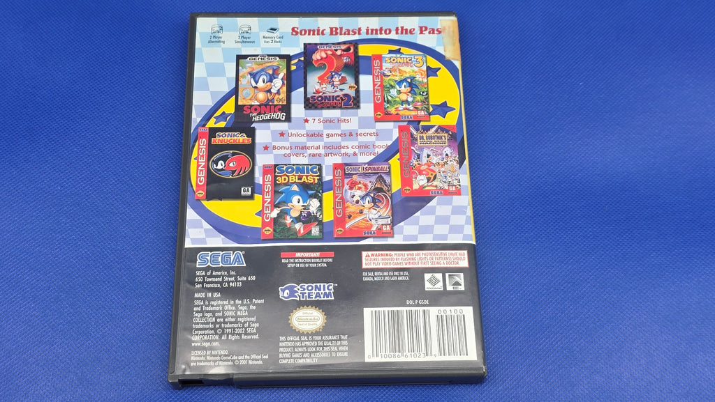 Gamecube  -  Sonic Mega Collection  -  #652