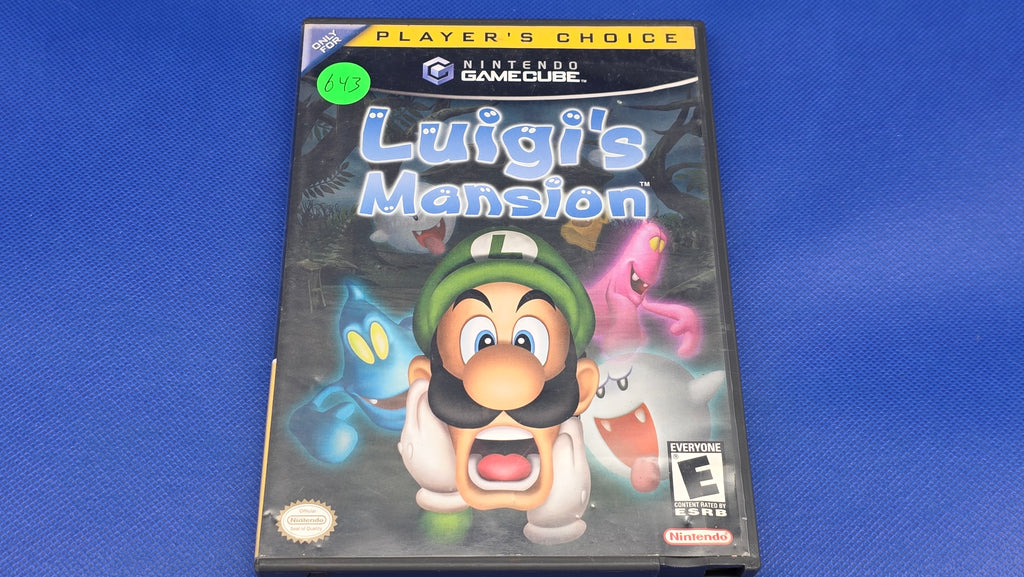 Gamecube  -  Luigi's Mansion  -  #643