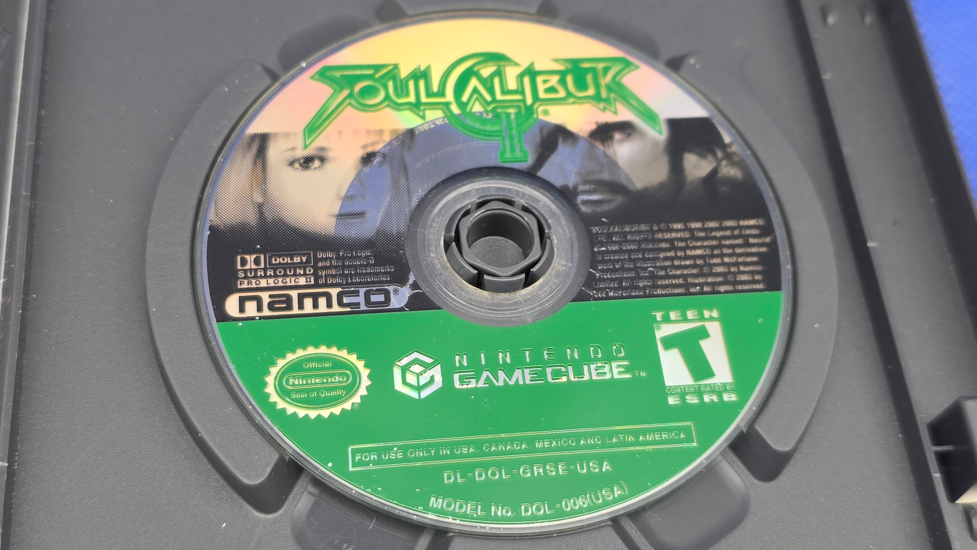 Gamecube  -  Soul Caliber II  -  #644