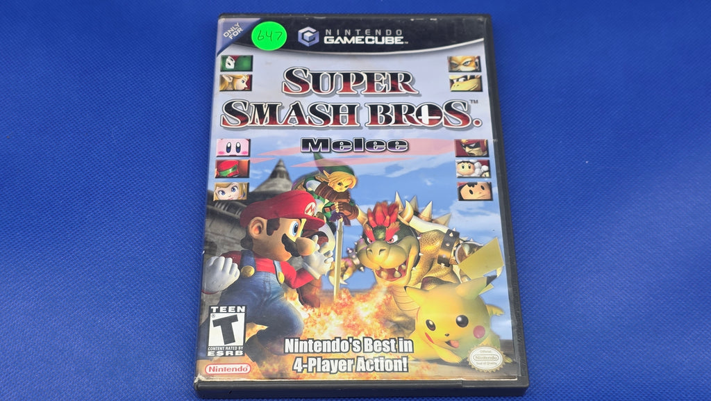 Gamecube  -  Super Smash Bros. Melee  -  #647