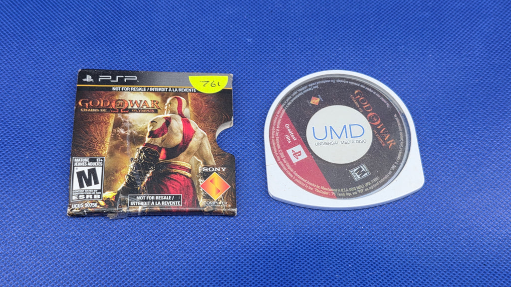 PSP  -  God War: Chains of Olympus  -  #761