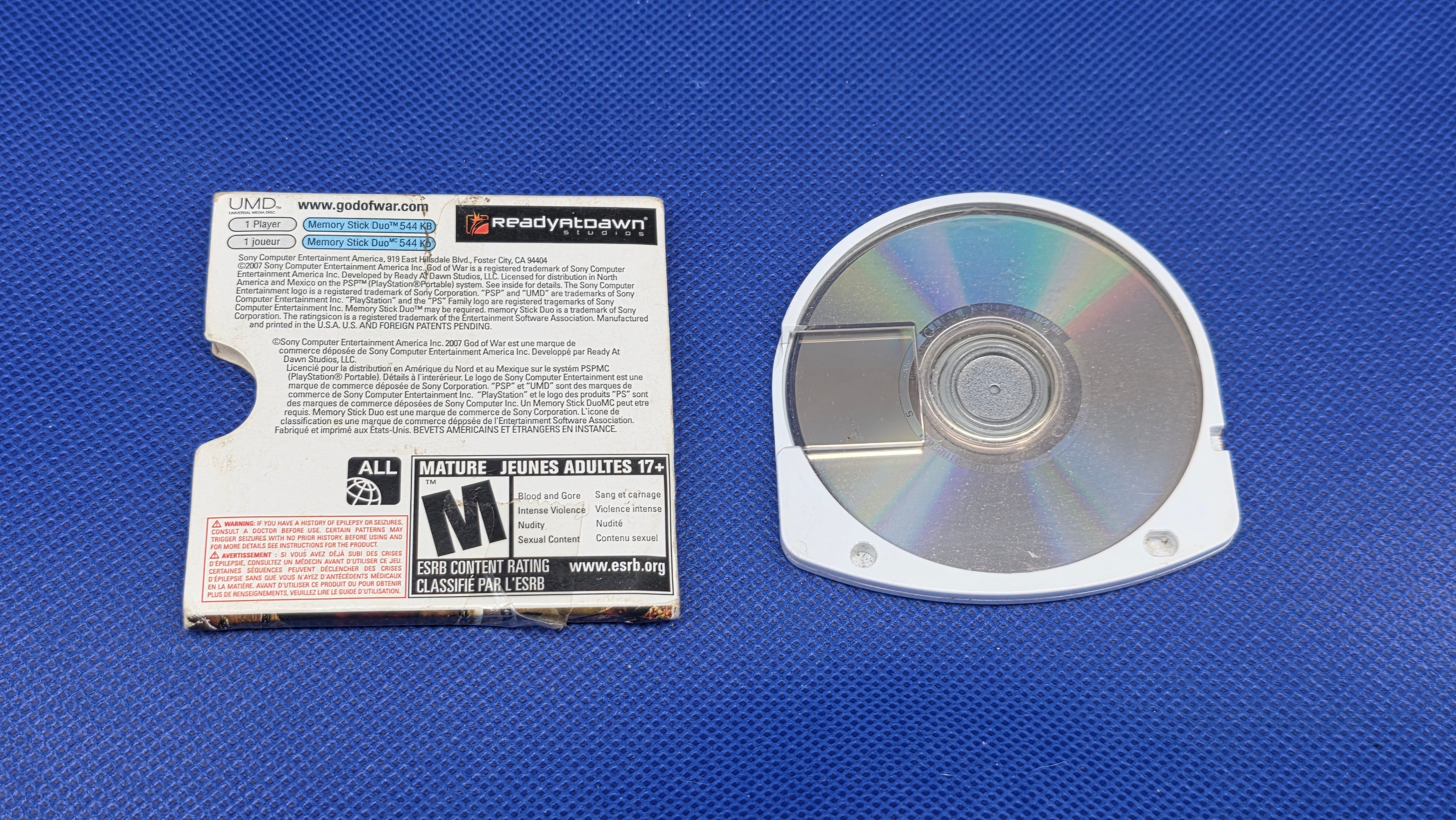 PSP  -  God War: Chains of Olympus  -  #761