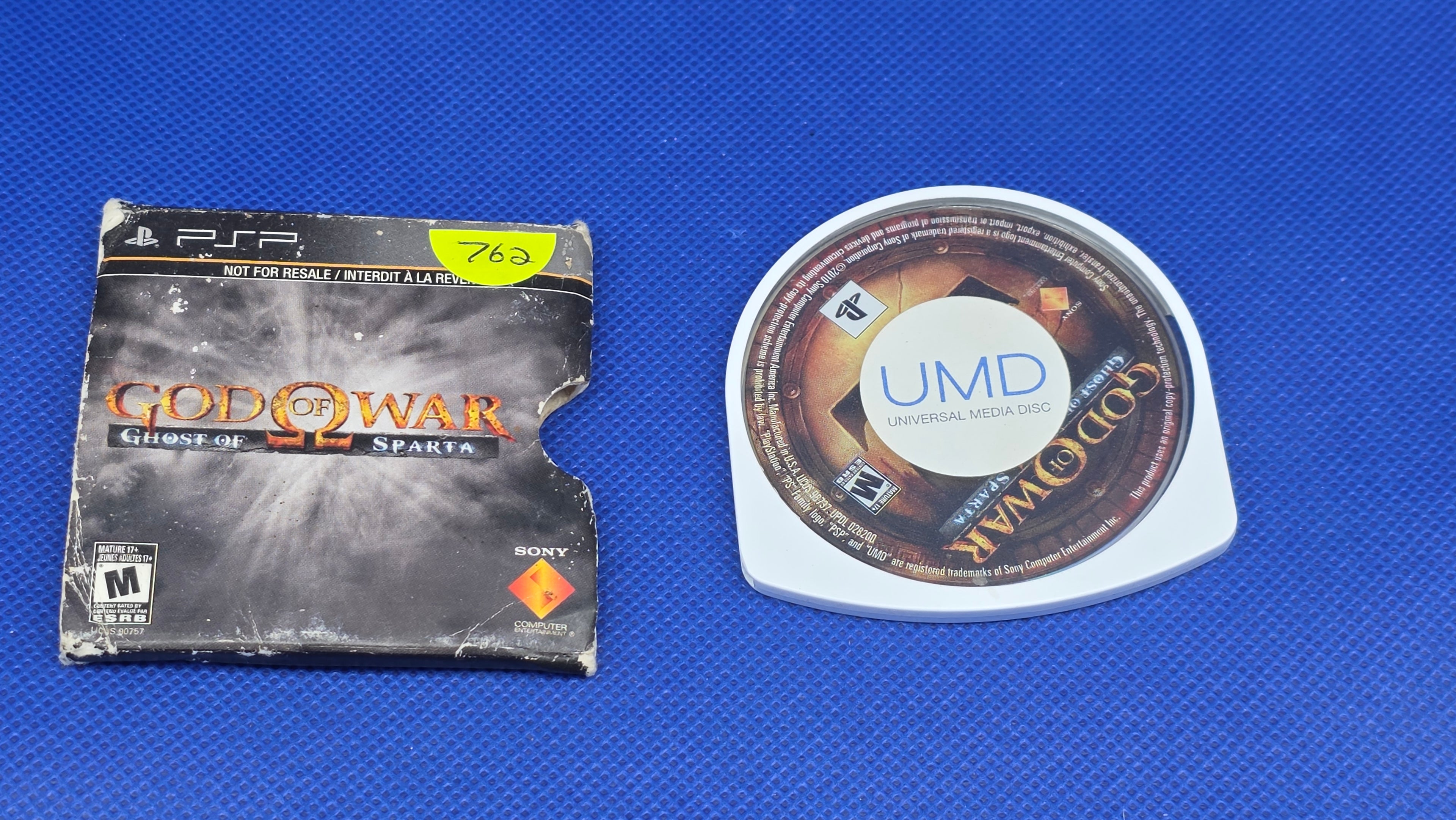 PSP  -  God War: Ghost of Sparta  -  #762