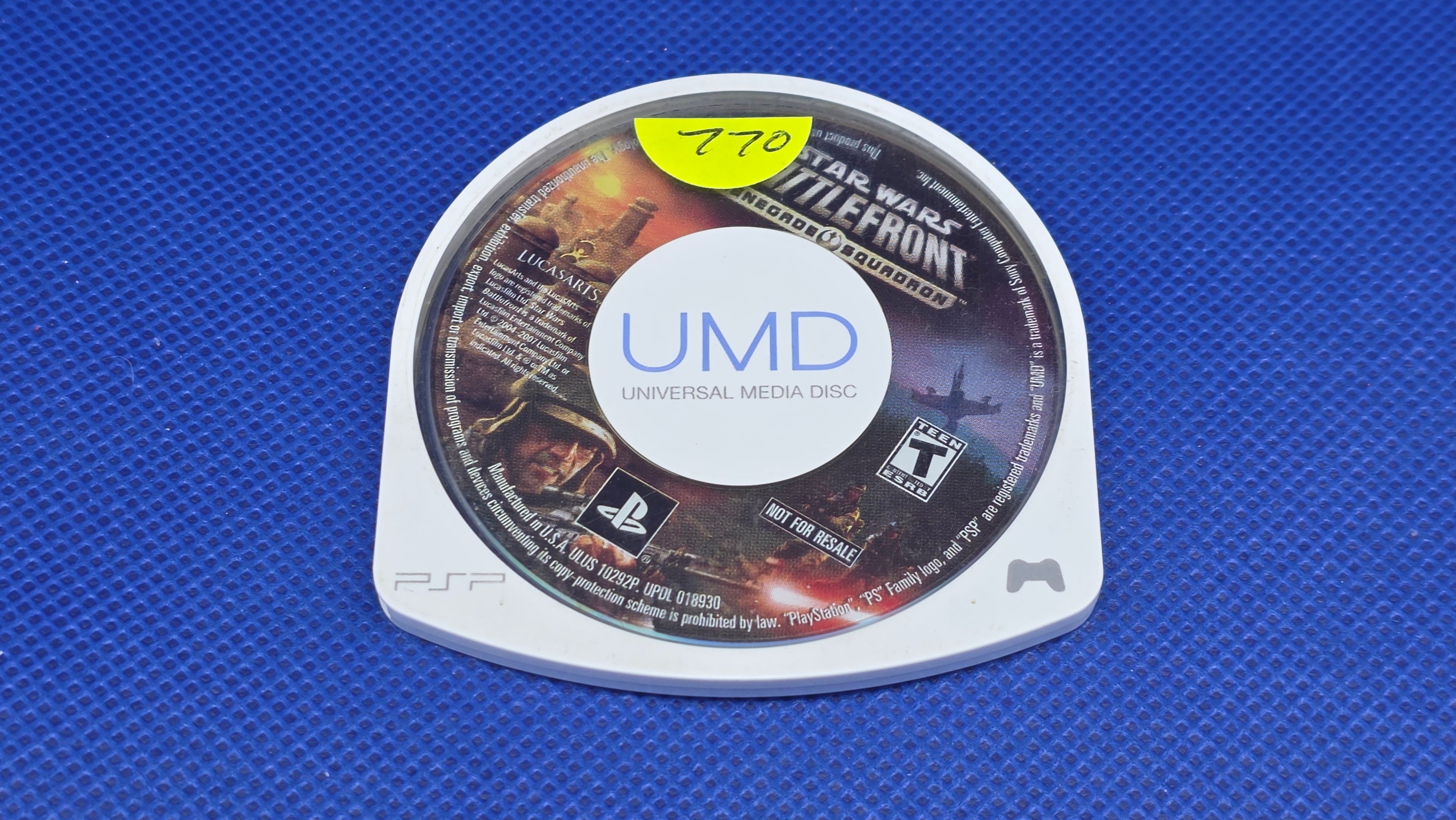 PSP  -  Star Wars Battle Front Renegade Squadron  -  #770