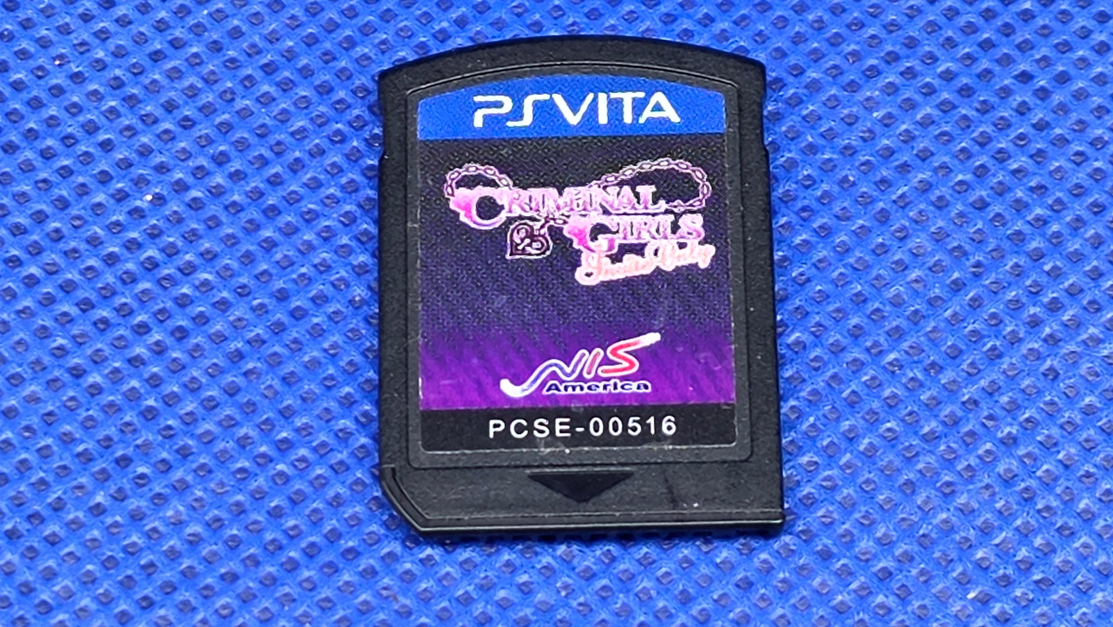Ps Vita  -  Criminal Girls: Invite Only  -  #755