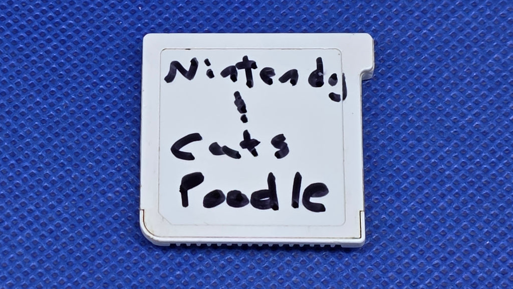 3DS  -  Nintendogs & Cats: Toy Poodle -  #742