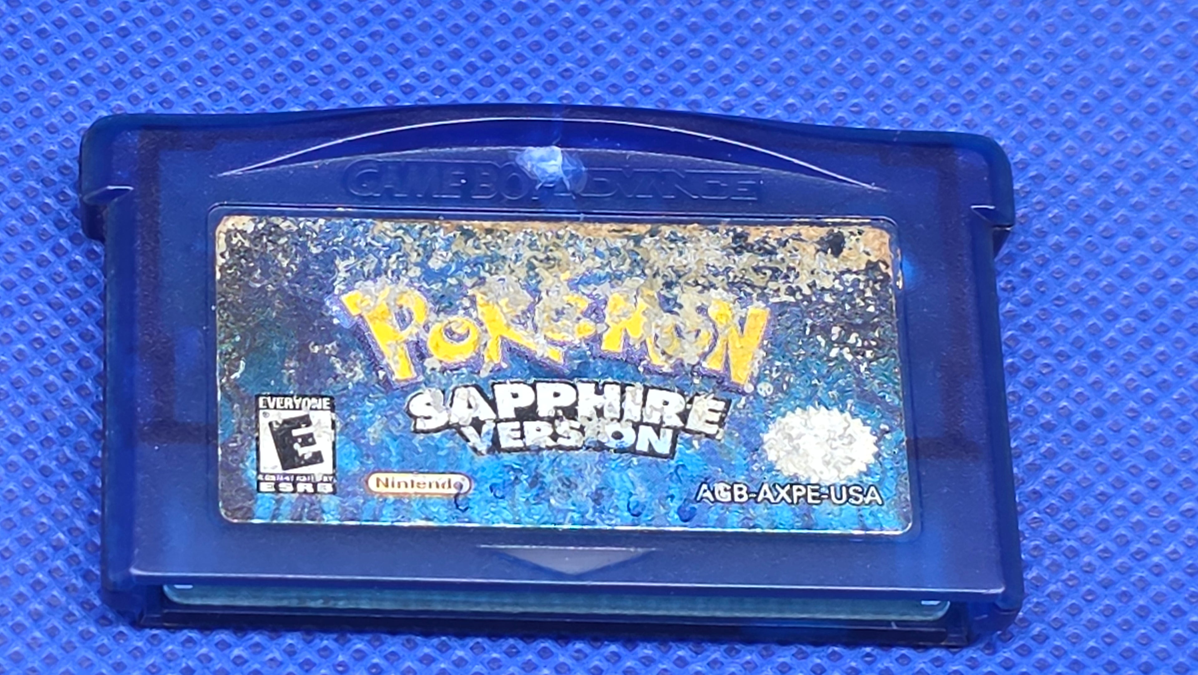 GBA  - Pokemon Sapphire Version -  #775