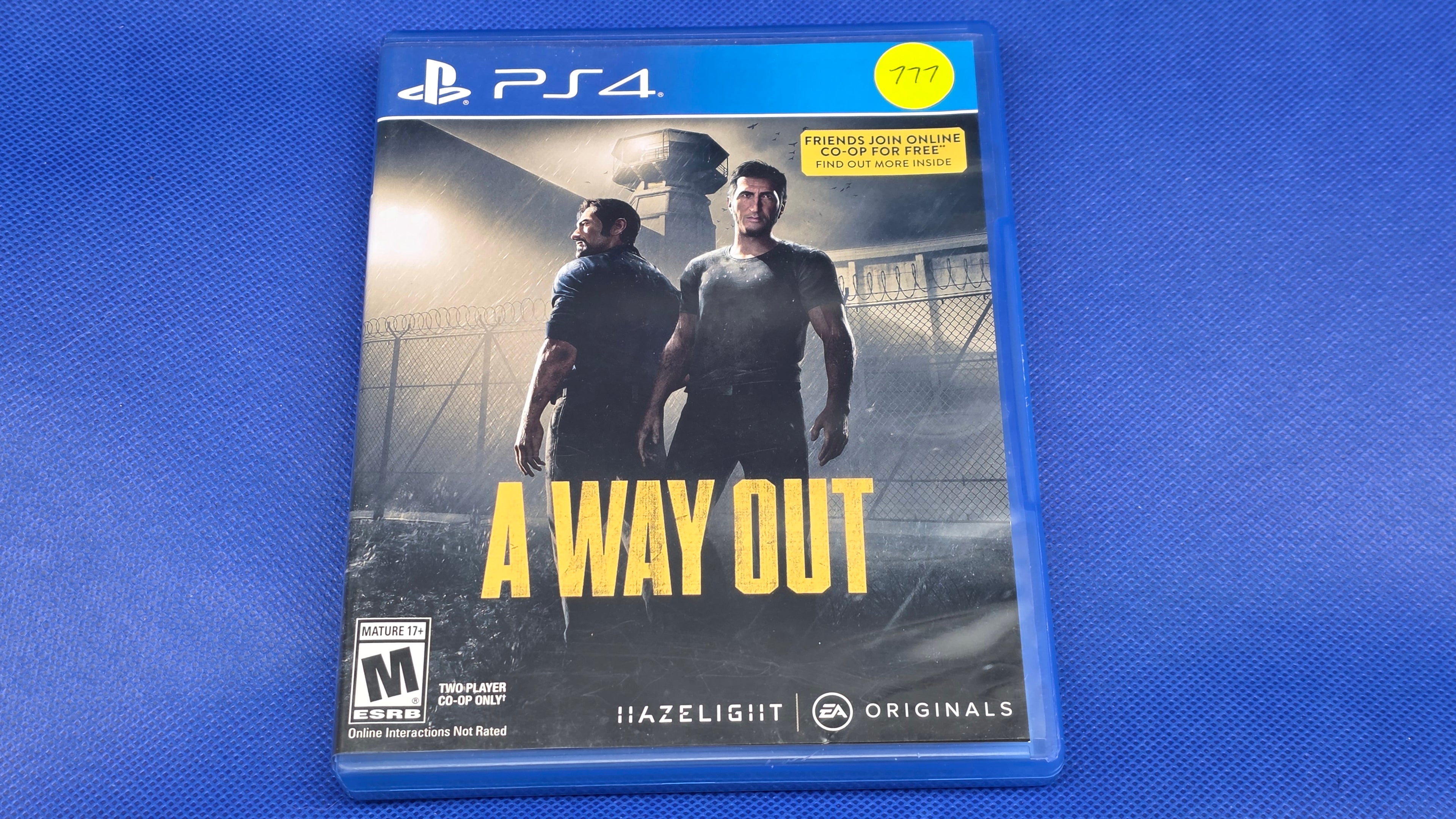 PS4  -  A Way Out  -  #777