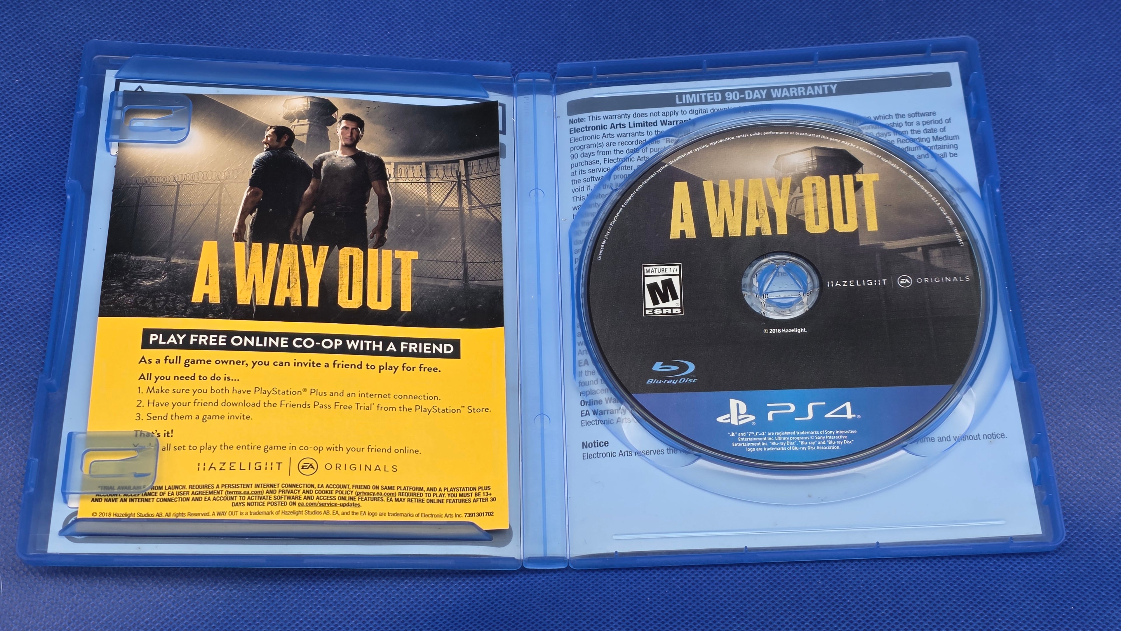 PS4  -  A Way Out  -  #777