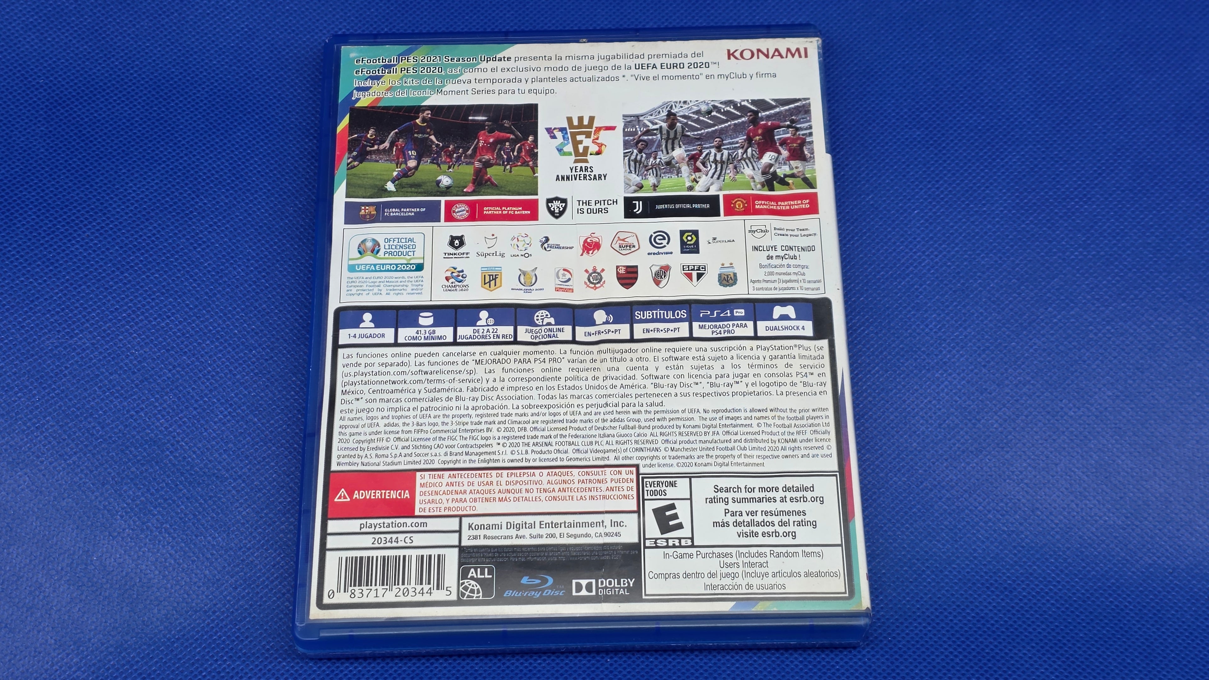 PS4  -  PES Pro Evolution Soccer 2021 Season Update  -  #779