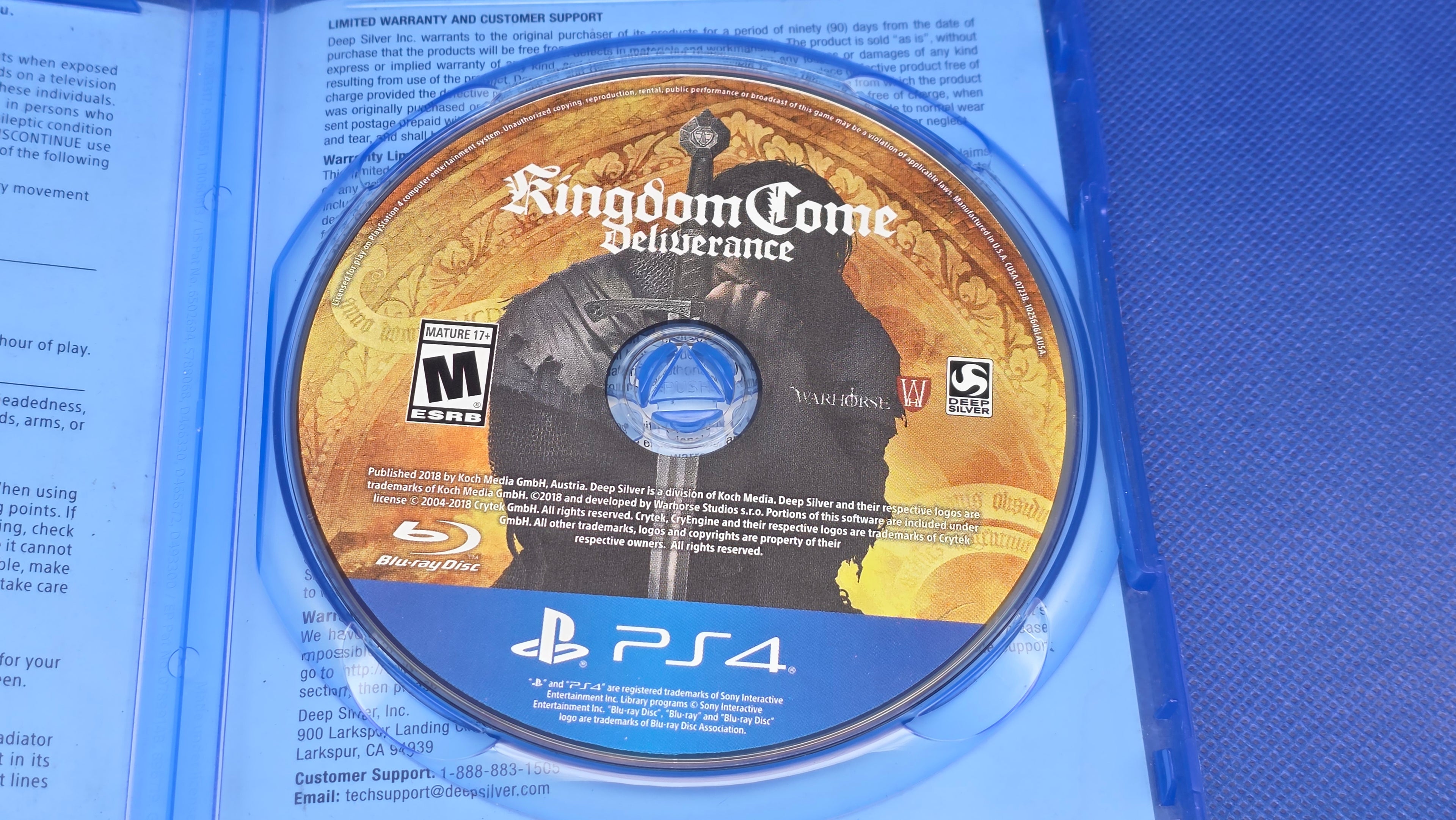 PS4  -  Kingdom Come Deliverance: Special Edition  -  #786