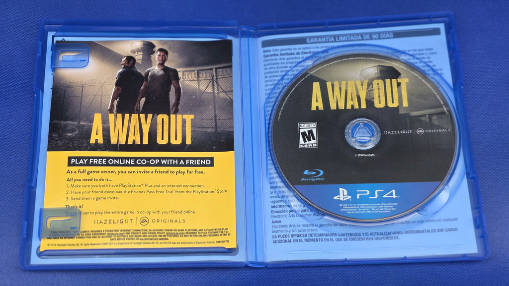 PS4  -  A Way Out  -  #784